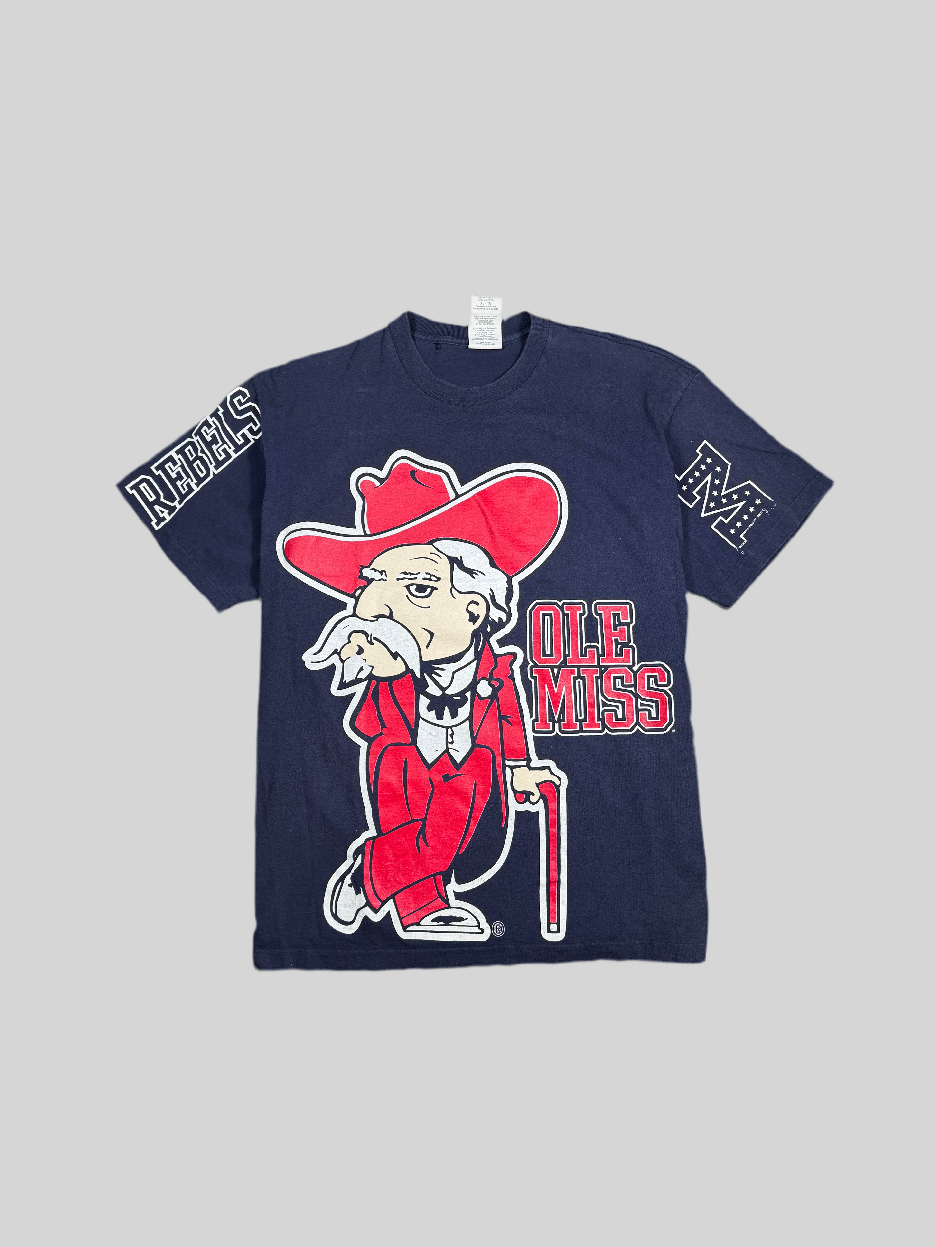 Rare vintage ole miss tee- Xl