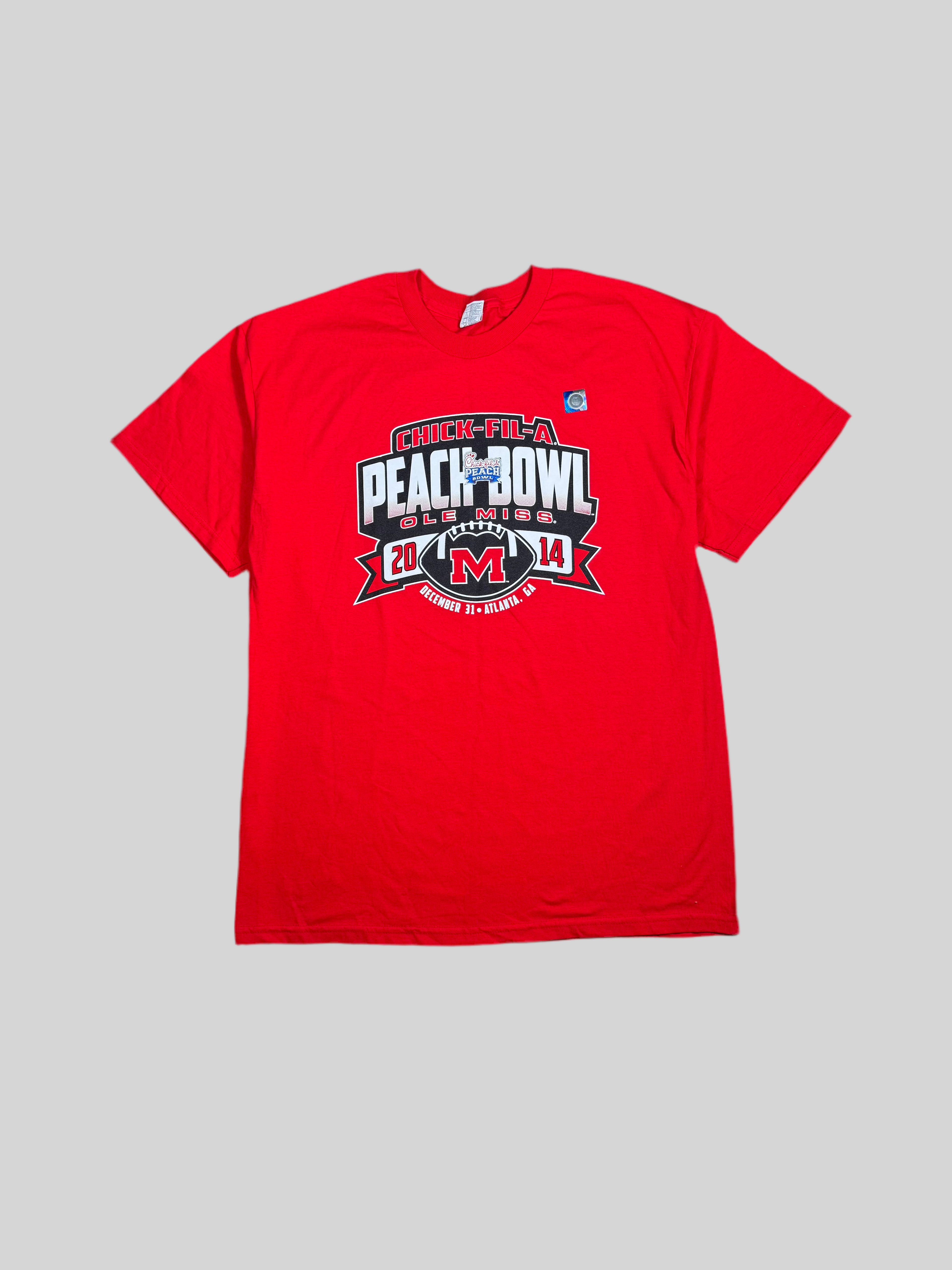 Ole Miss Peach bowl tee- XL