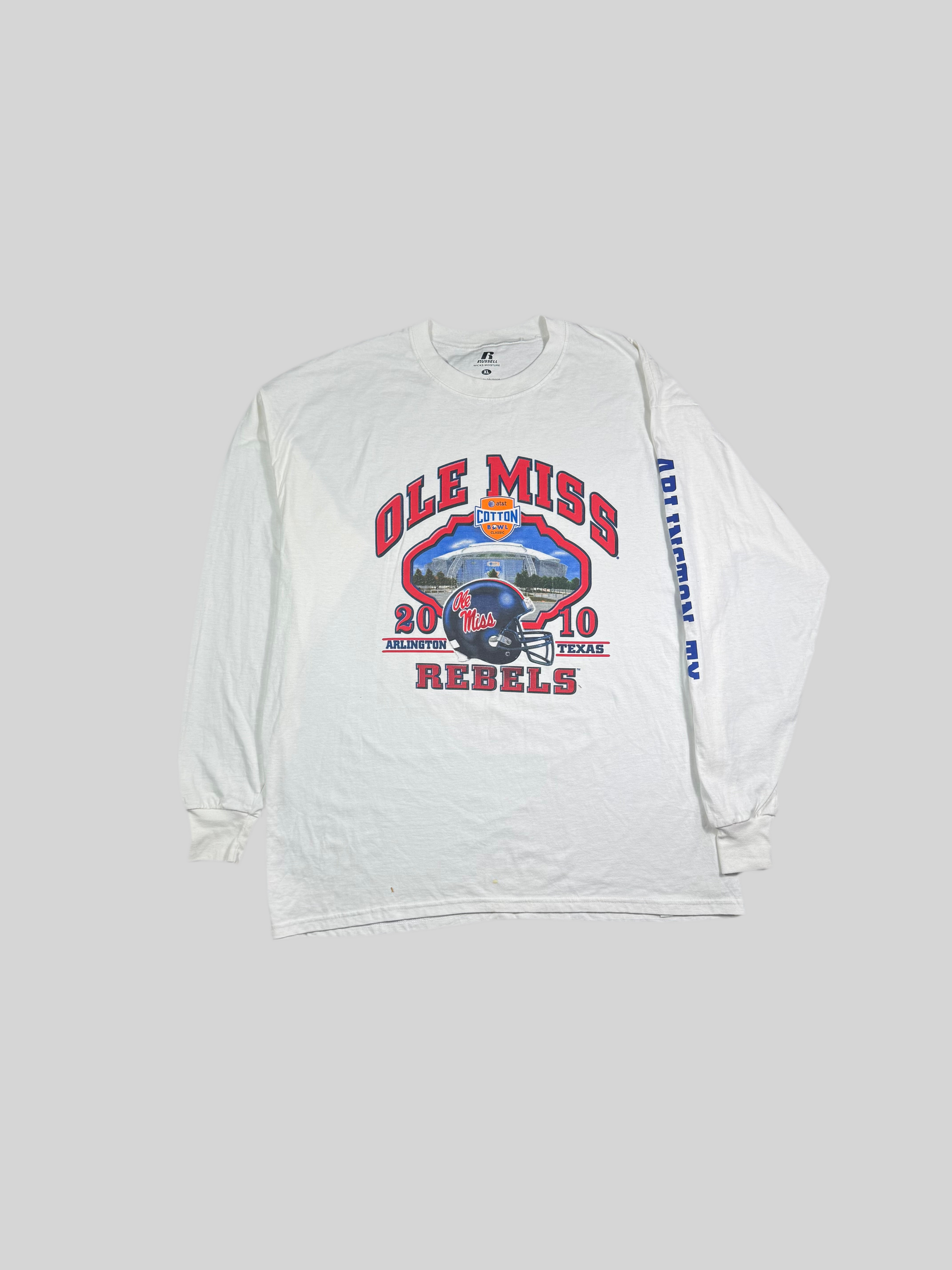 Ole Miss cotton bowl tee- xl