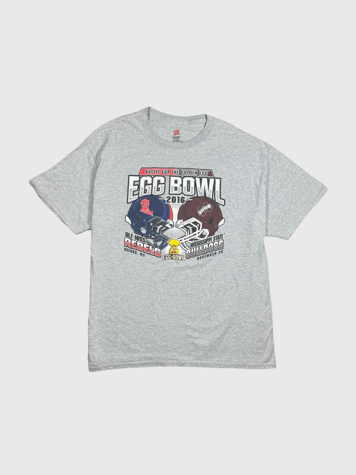 Ole Miss Eggbowl tee- L