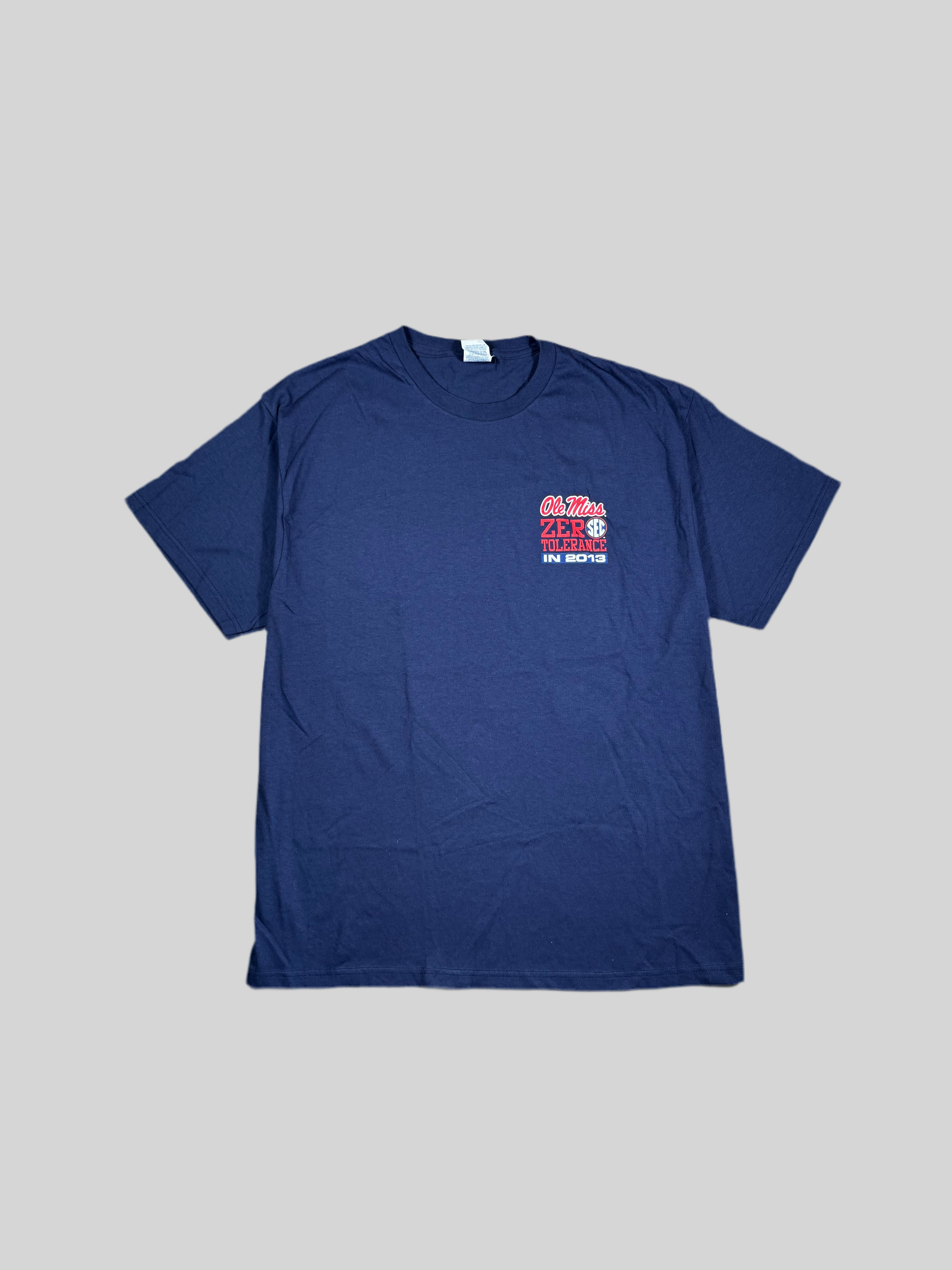 Ole Miss 2013 football tee- L