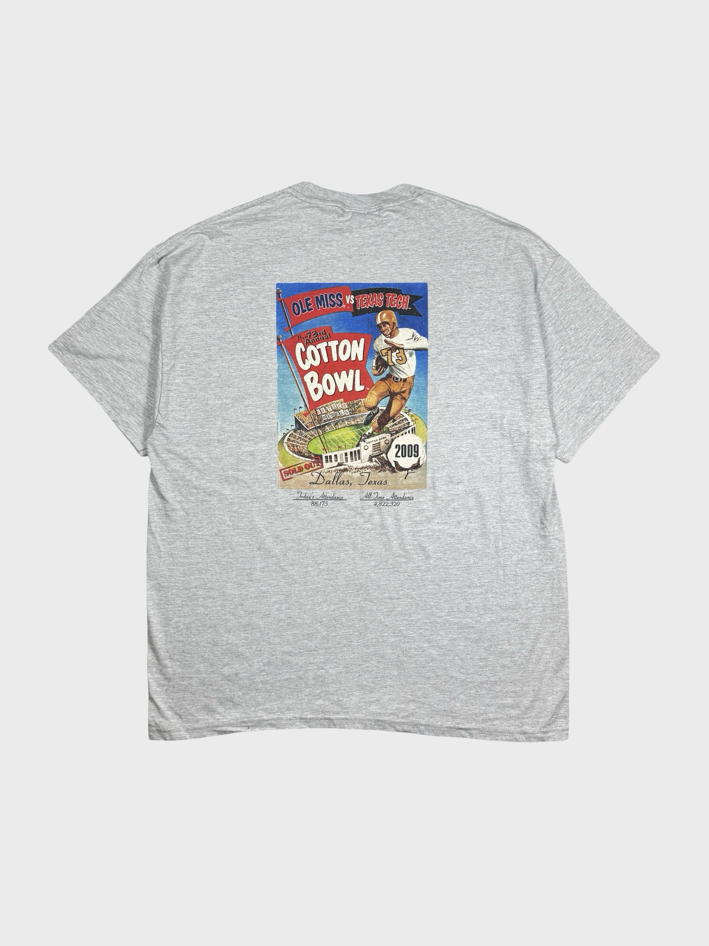 Ole Miss cotton bowl tee- Xl