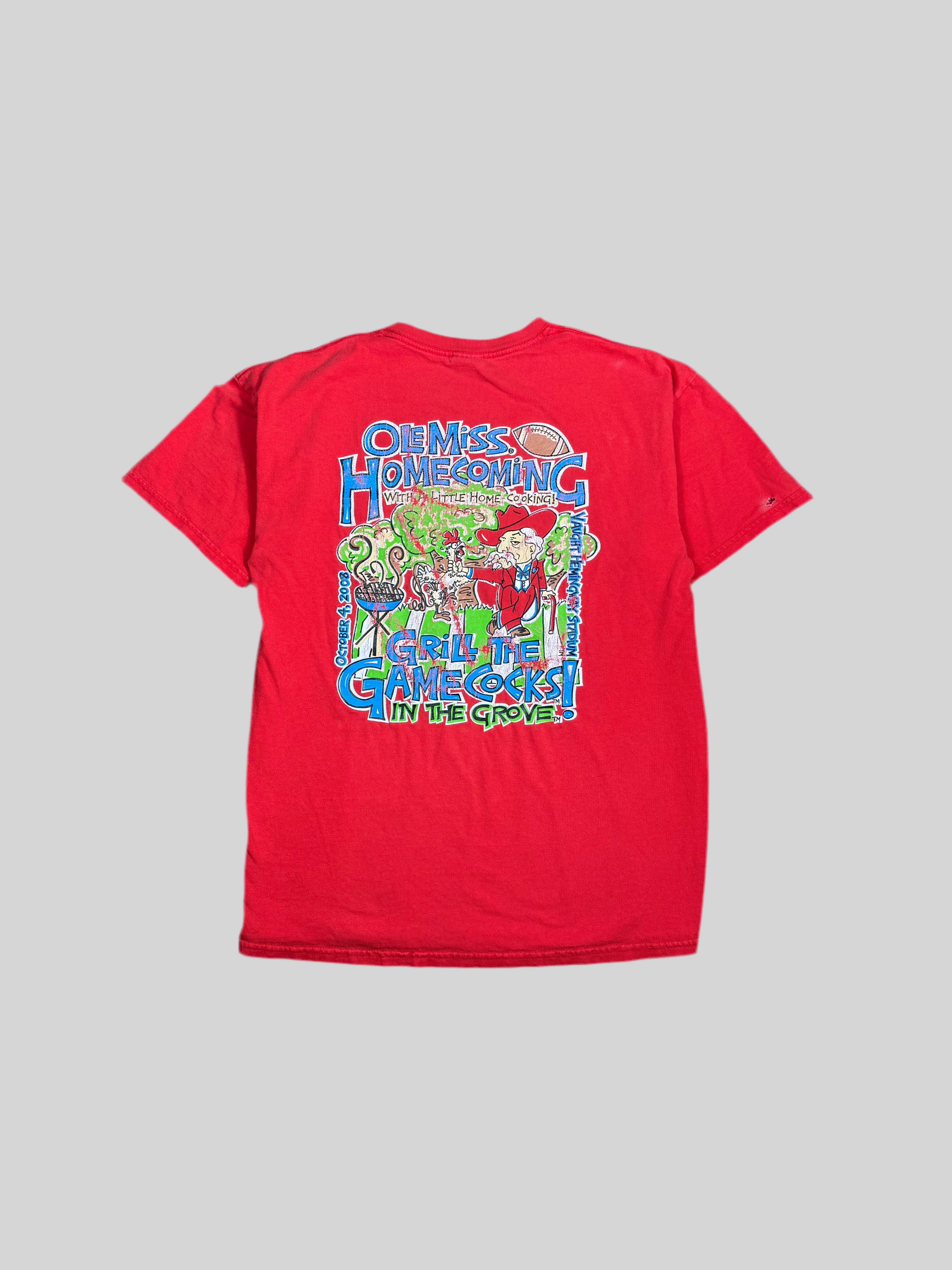 Ole Miss 2008 homecoming tee- L