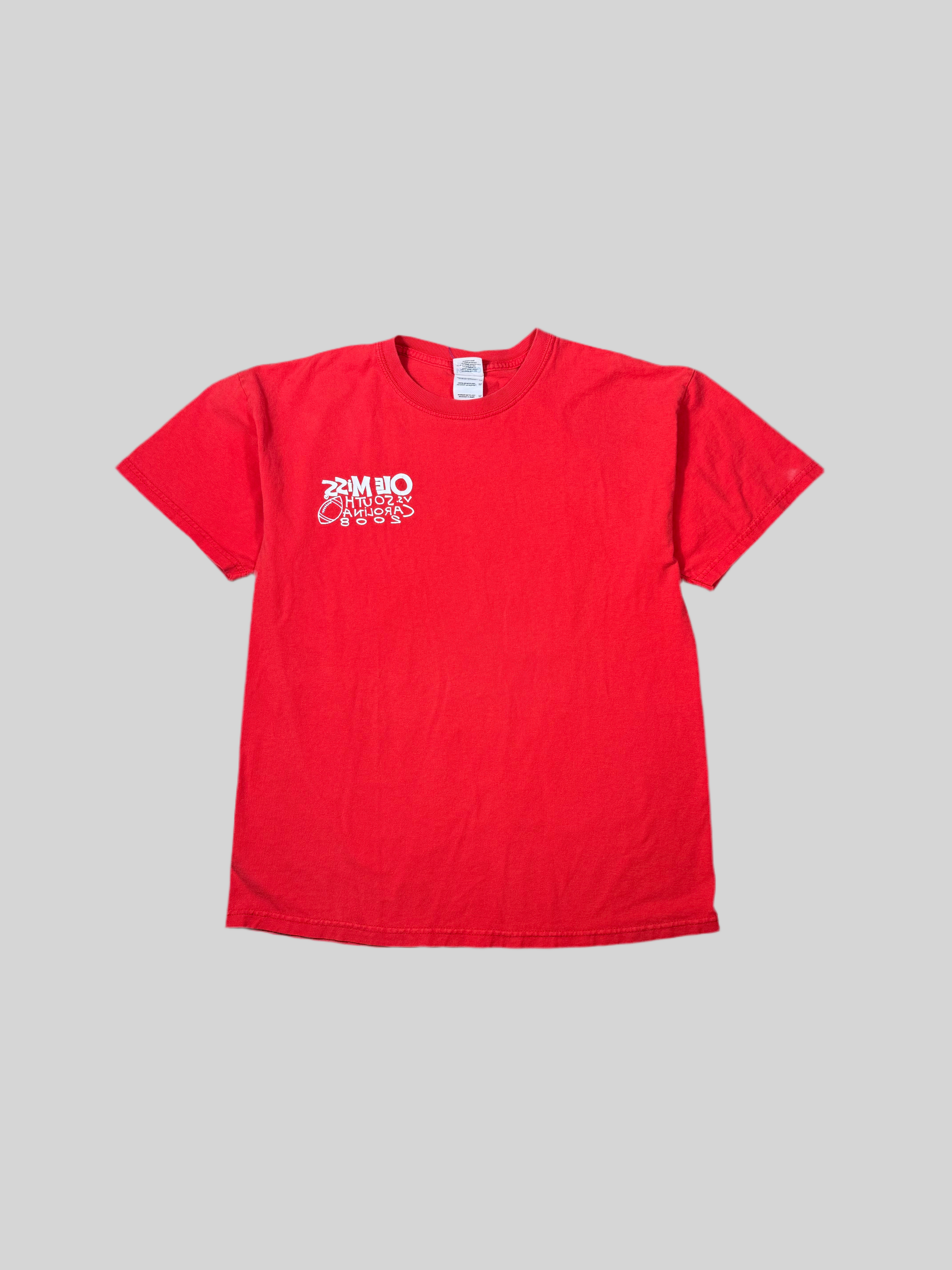 Ole Miss vs South Carolina tee- L