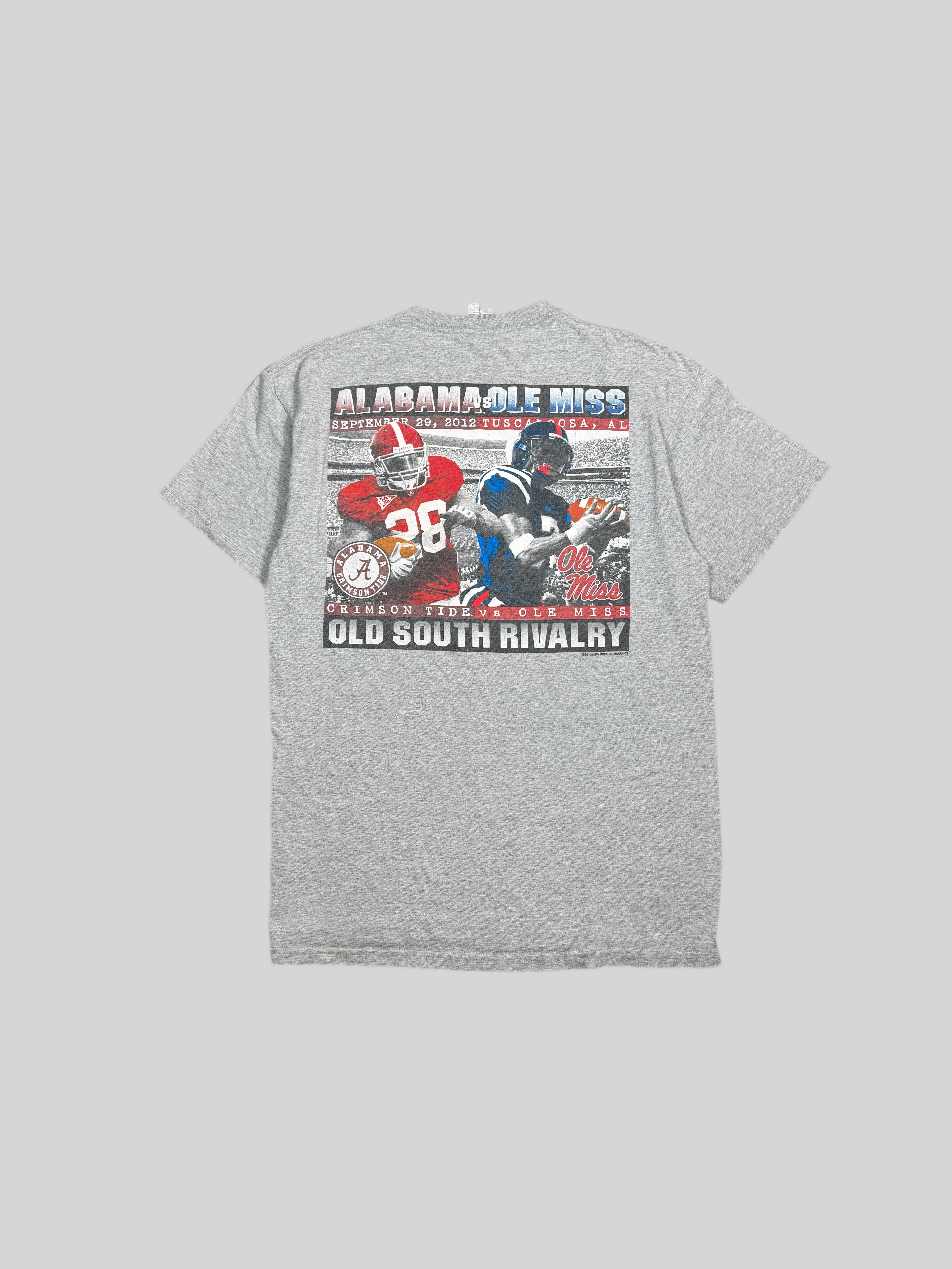 Ole Miss vs Alabama tee- M/L