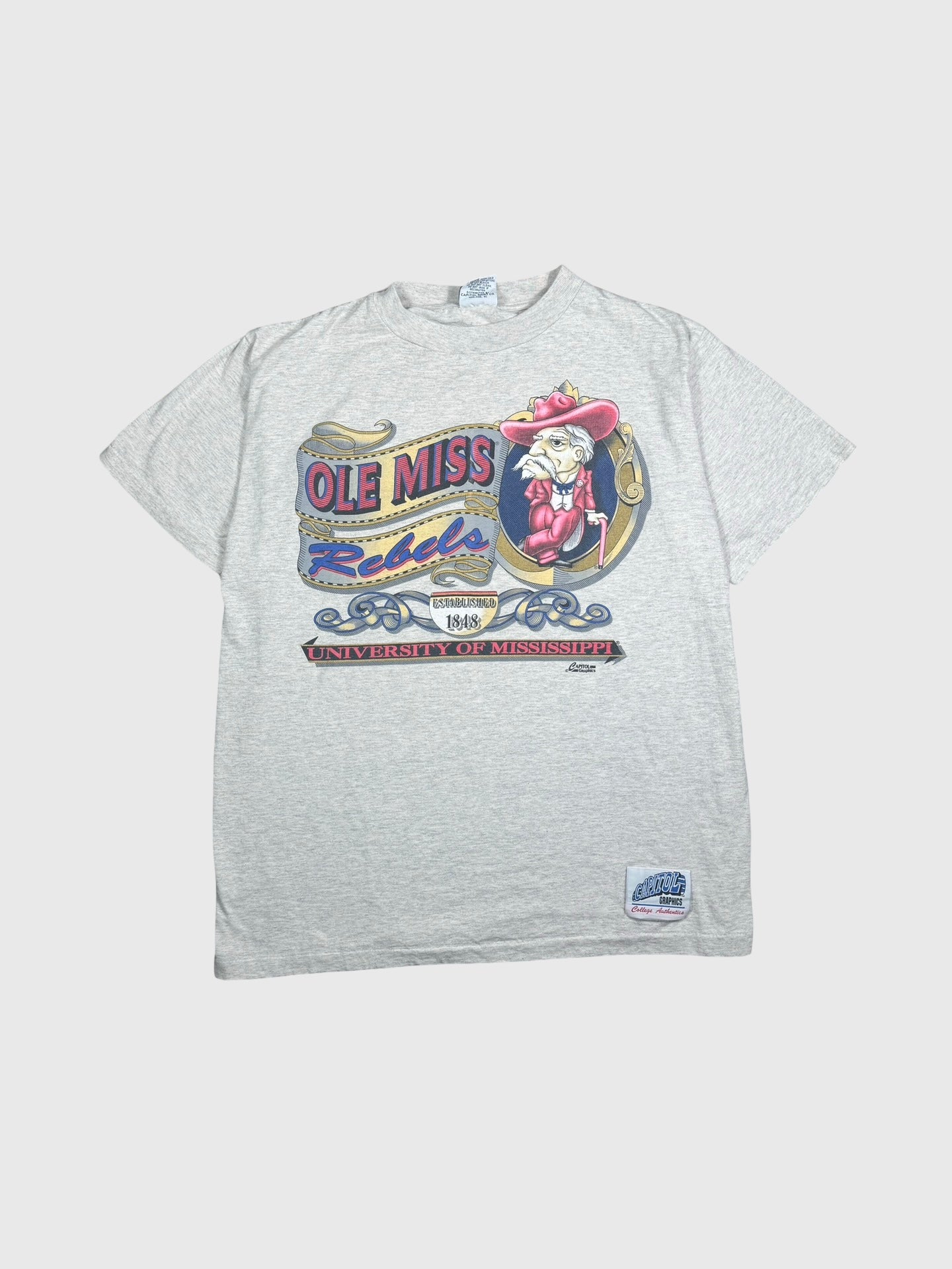 Ole Miss vintage tee- Xl