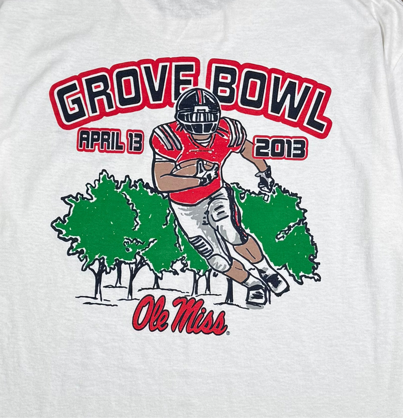 Ole Miss 2013 grove bowl tee- M