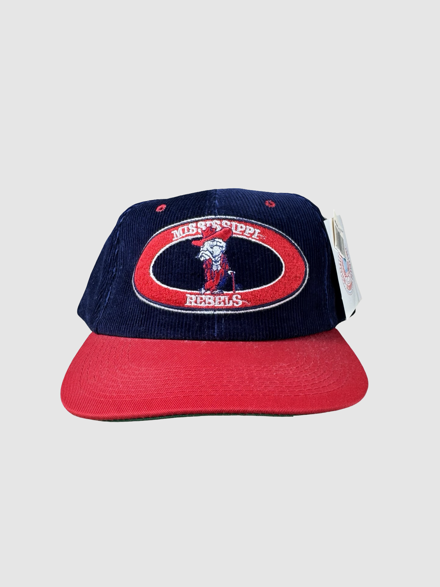 Ole Miss vintage deadstock corduroy hat