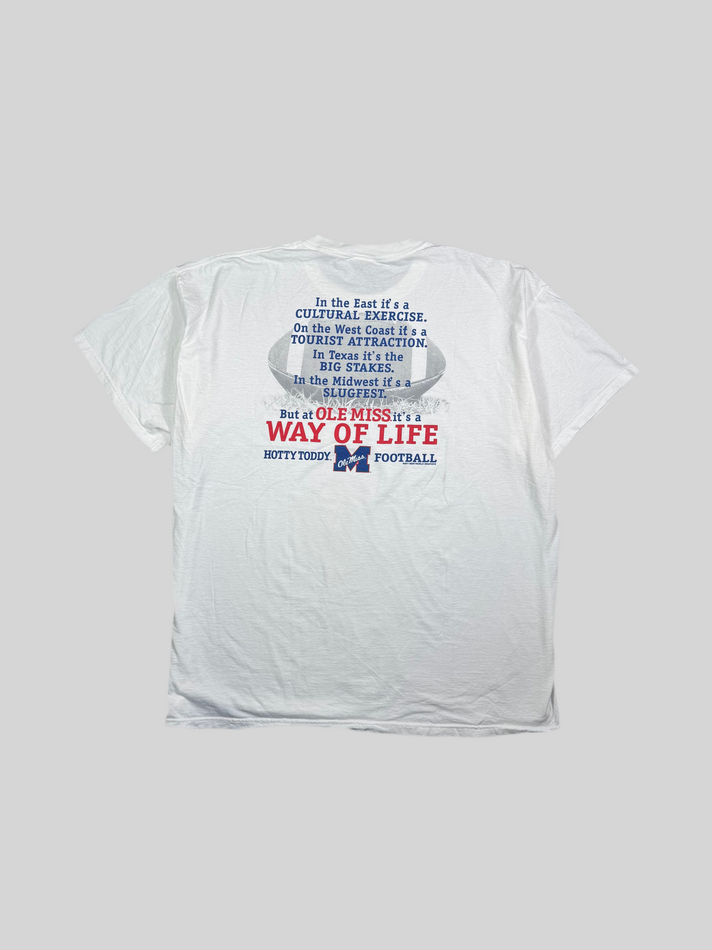 Ole Miss Football tee- L