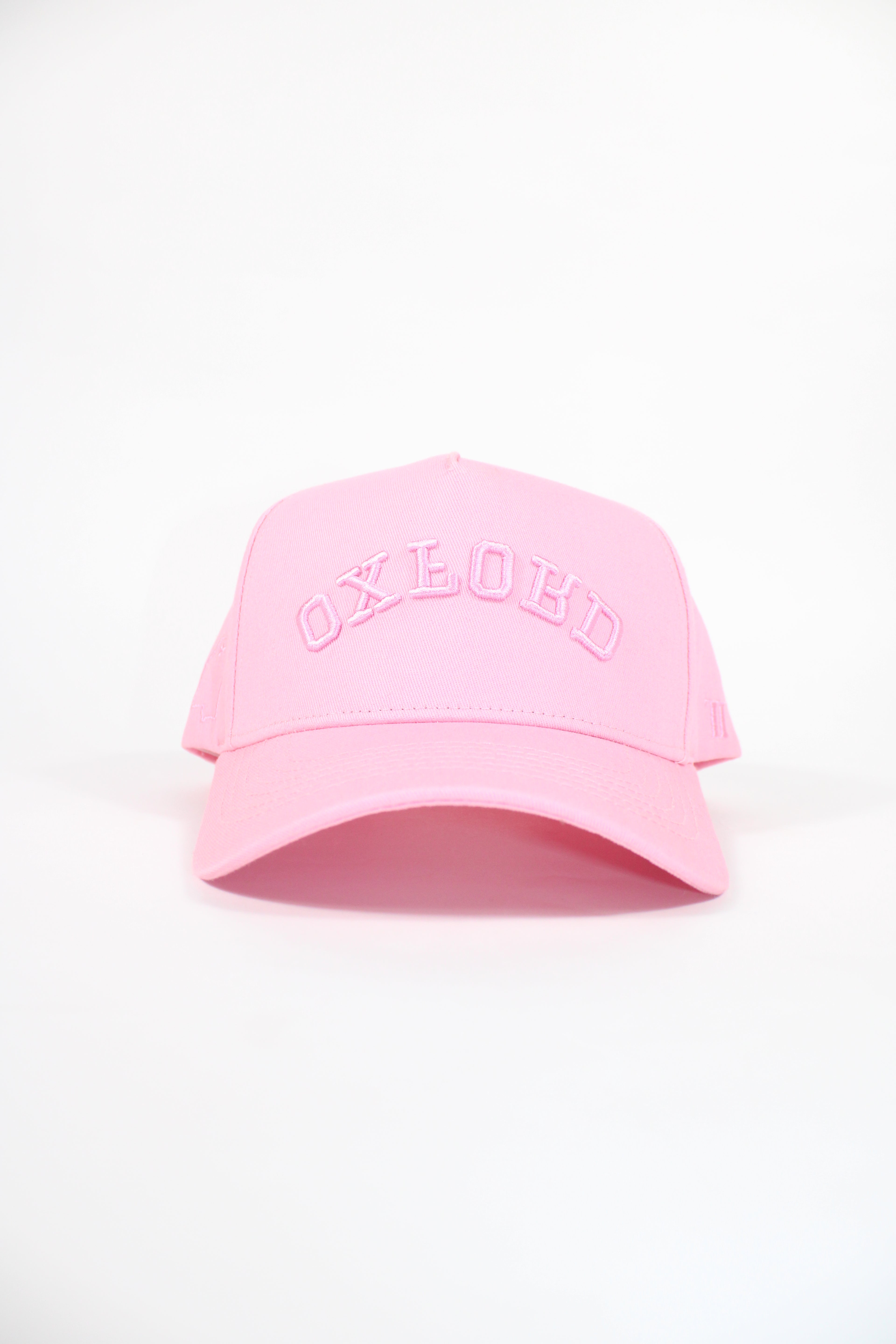 Oxford upside pink hat