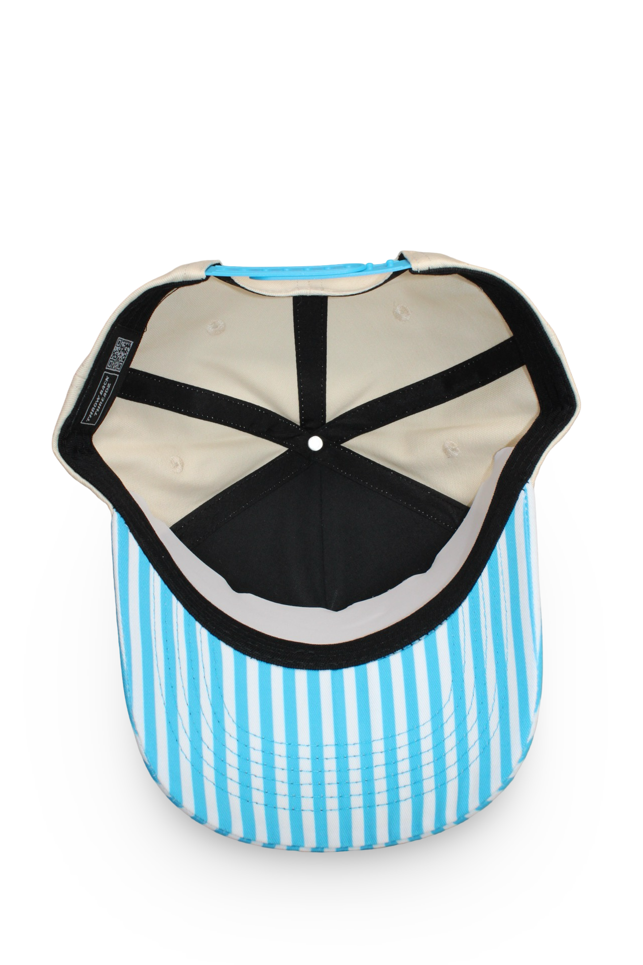 Oxford Striped Blue Hat