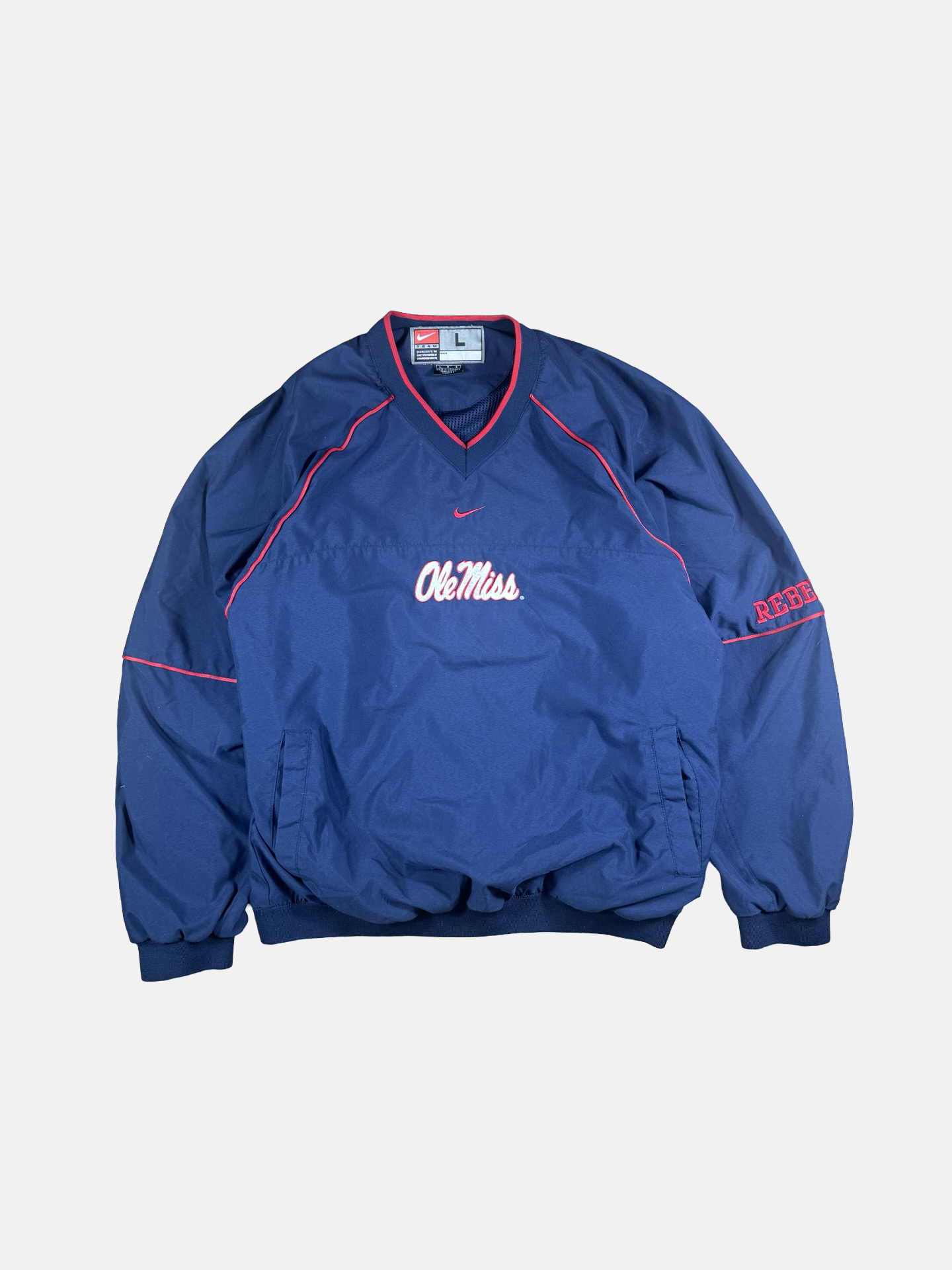Vintage ole miss Nike pullover- xl