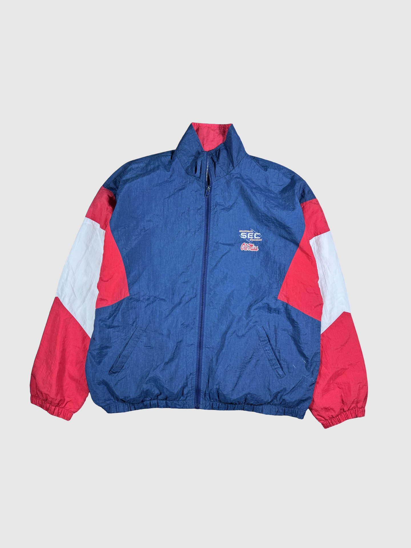 Ole Miss sec windbreaker jacket- L