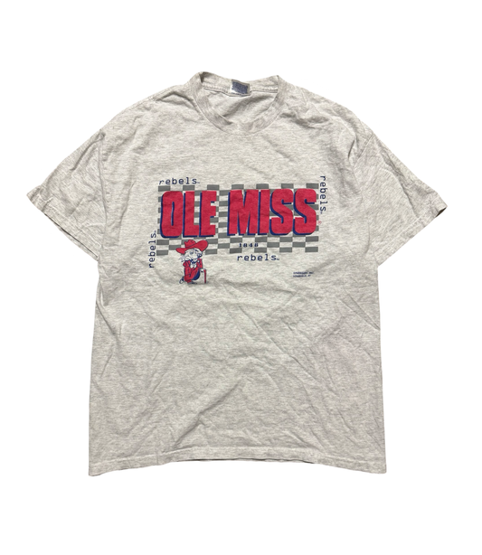 Ole Miss vintage tee- L
