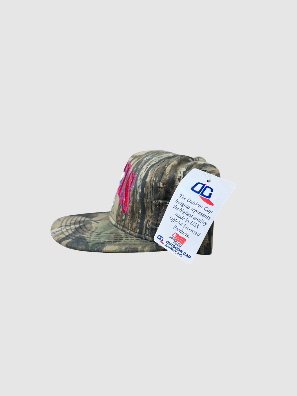 Ole miss vintage camo deadstock hat