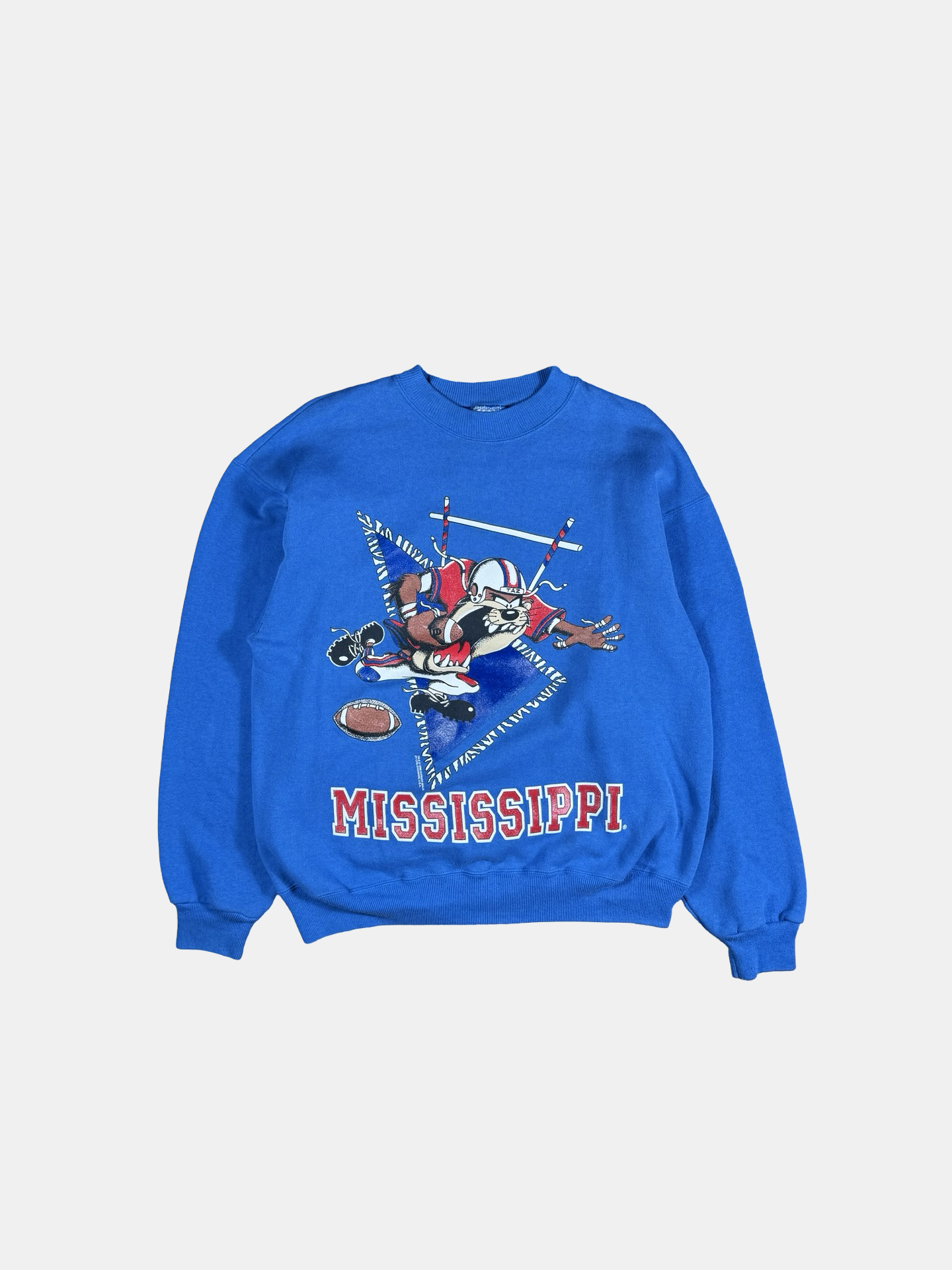 Vintage ole miss looney tunes sweatshirt- L