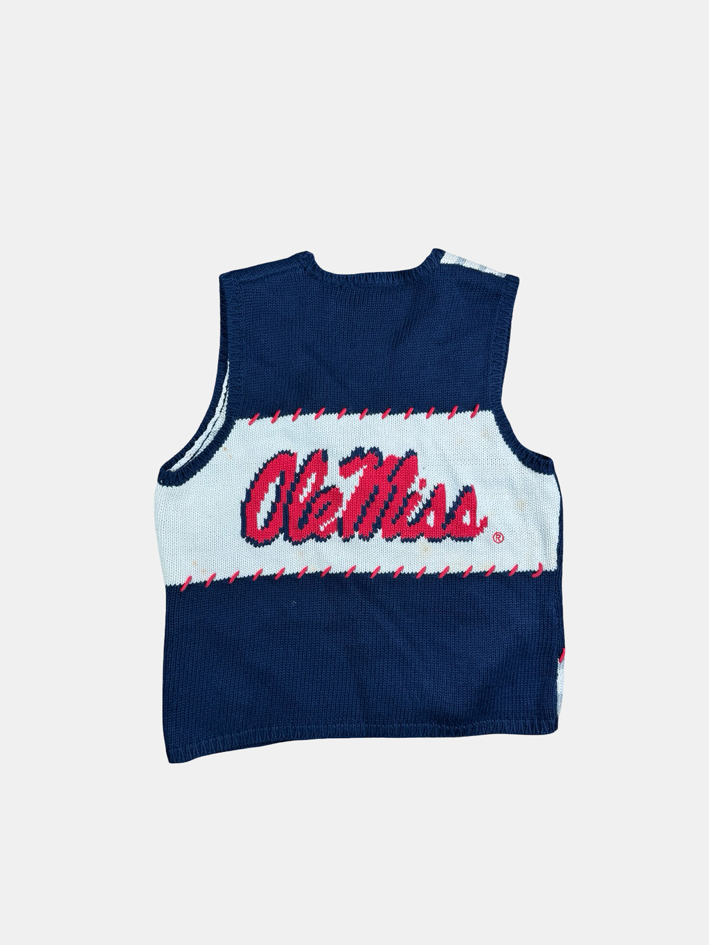 Vintage ole miss sweater- L/xl