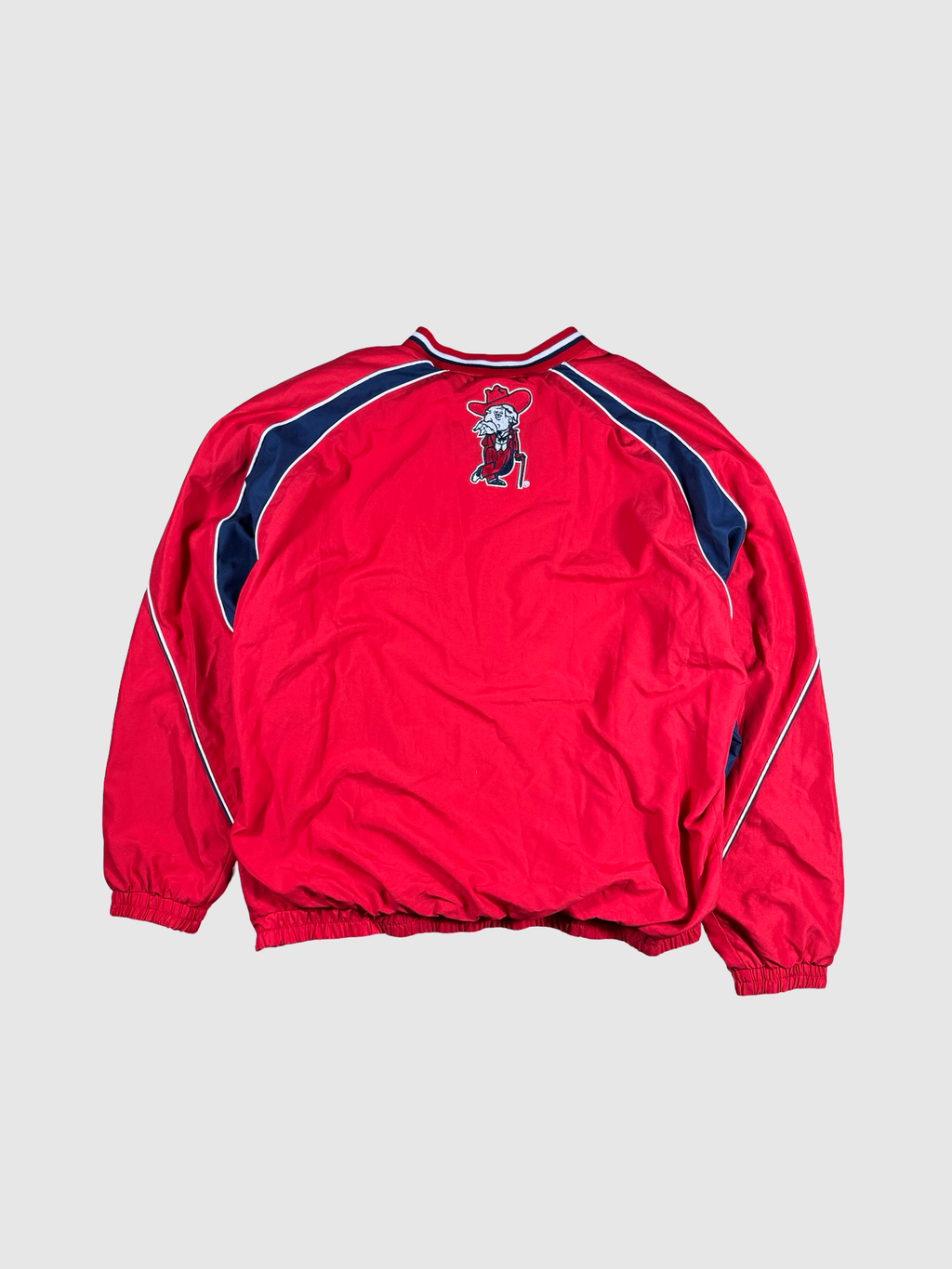 Vintage ole Miss windbreaker- m