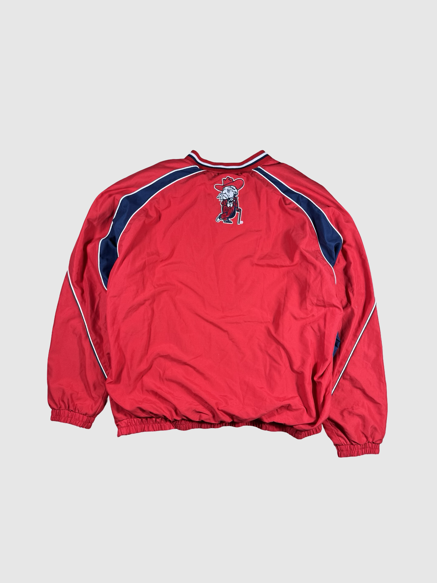 Vintage ole Miss windbreaker- m