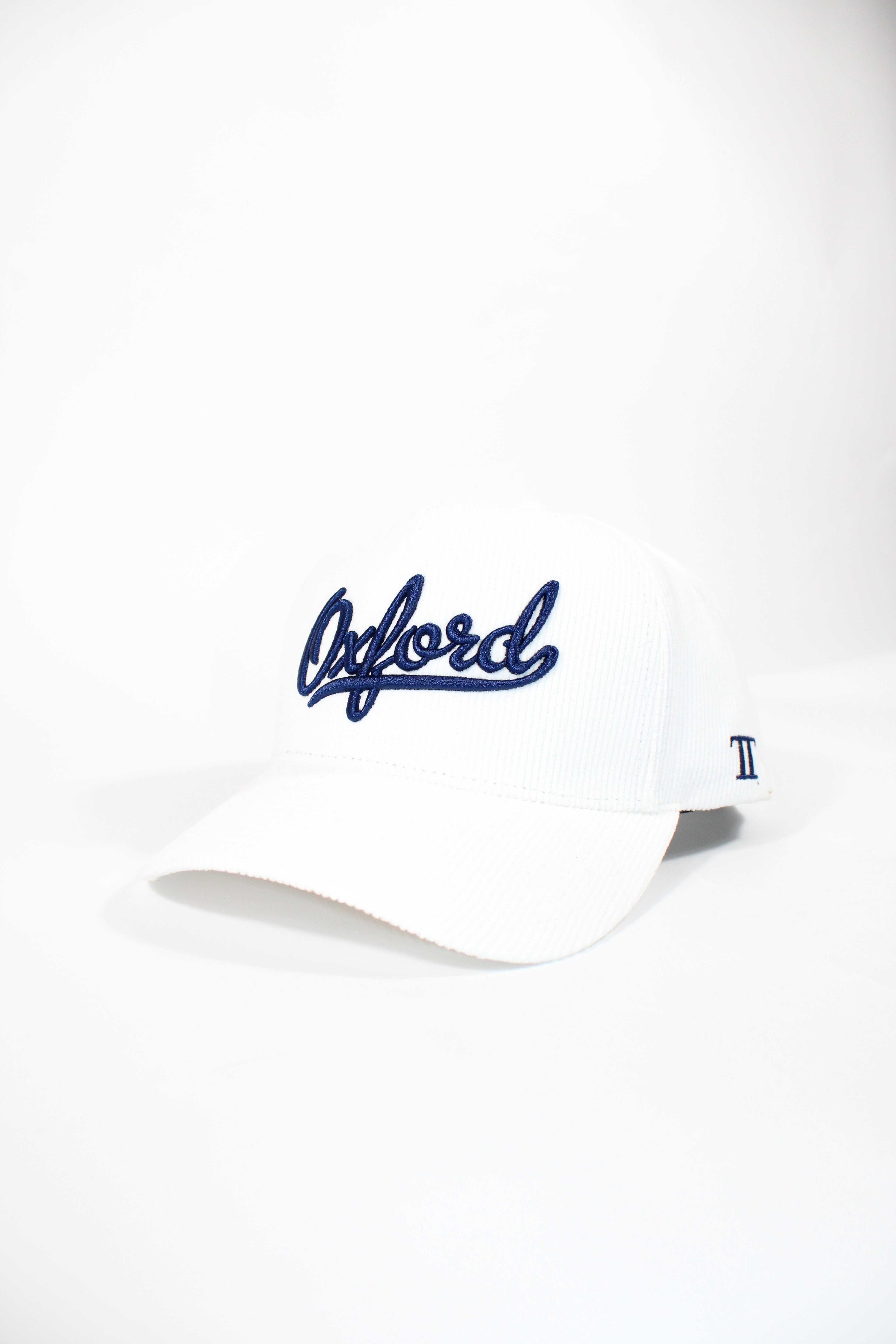 Oxford White Corduroy hat