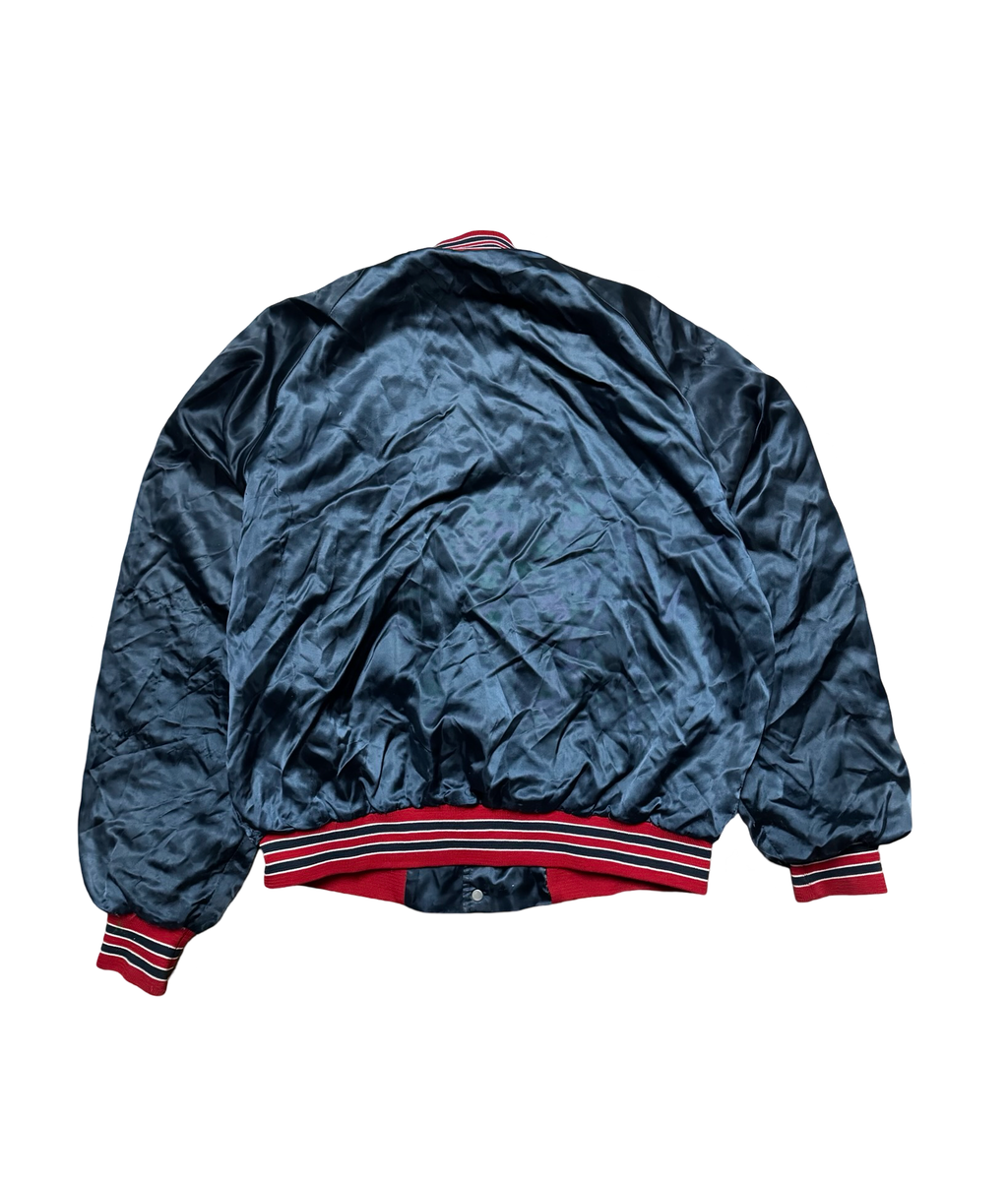 Ole Miss 80’s satin jacket- L/Xl