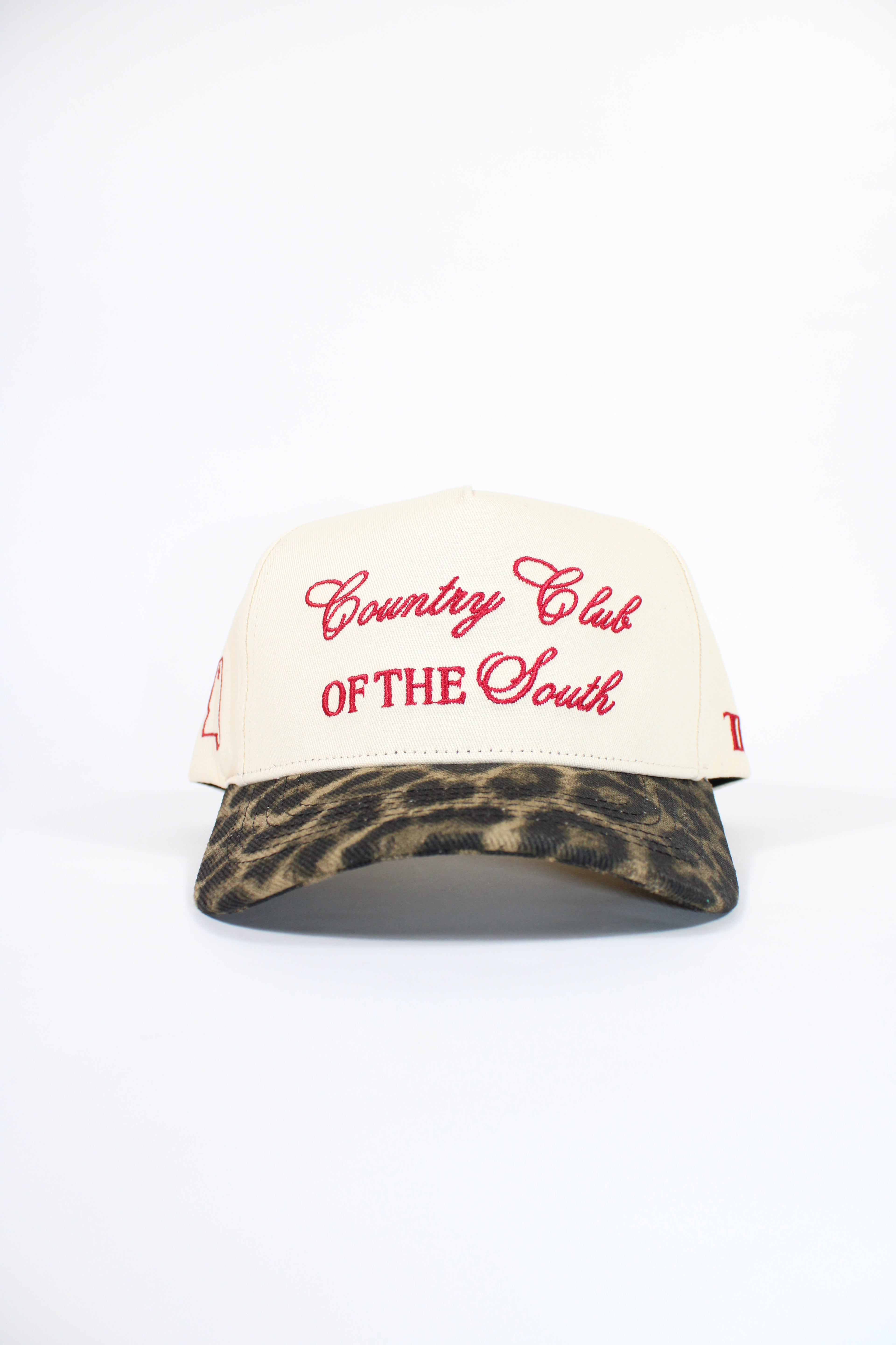 LEOPARD "COUNTRY CLUB OF THE SOUTH" HAT