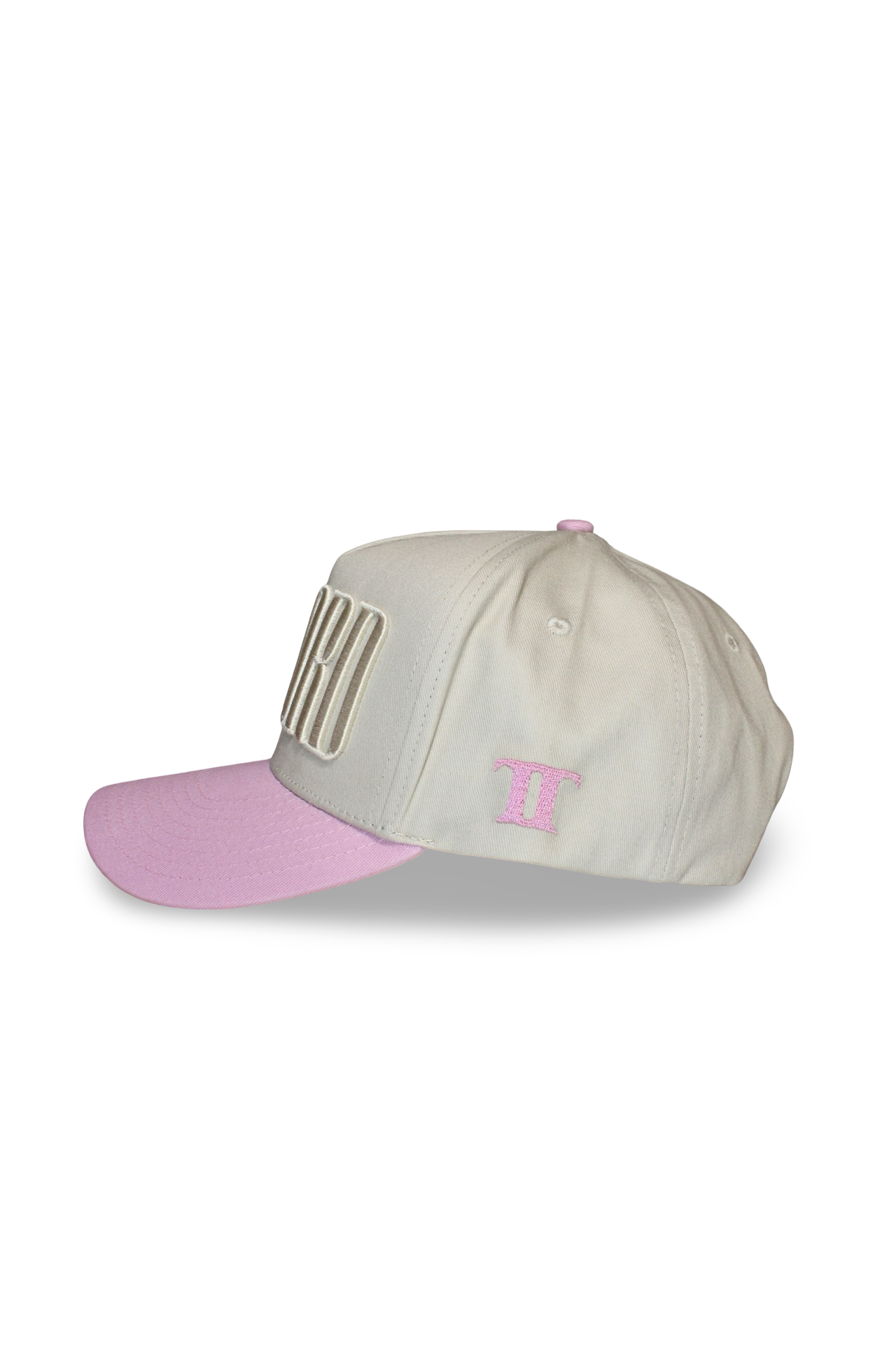 Oxford Cream and White hat