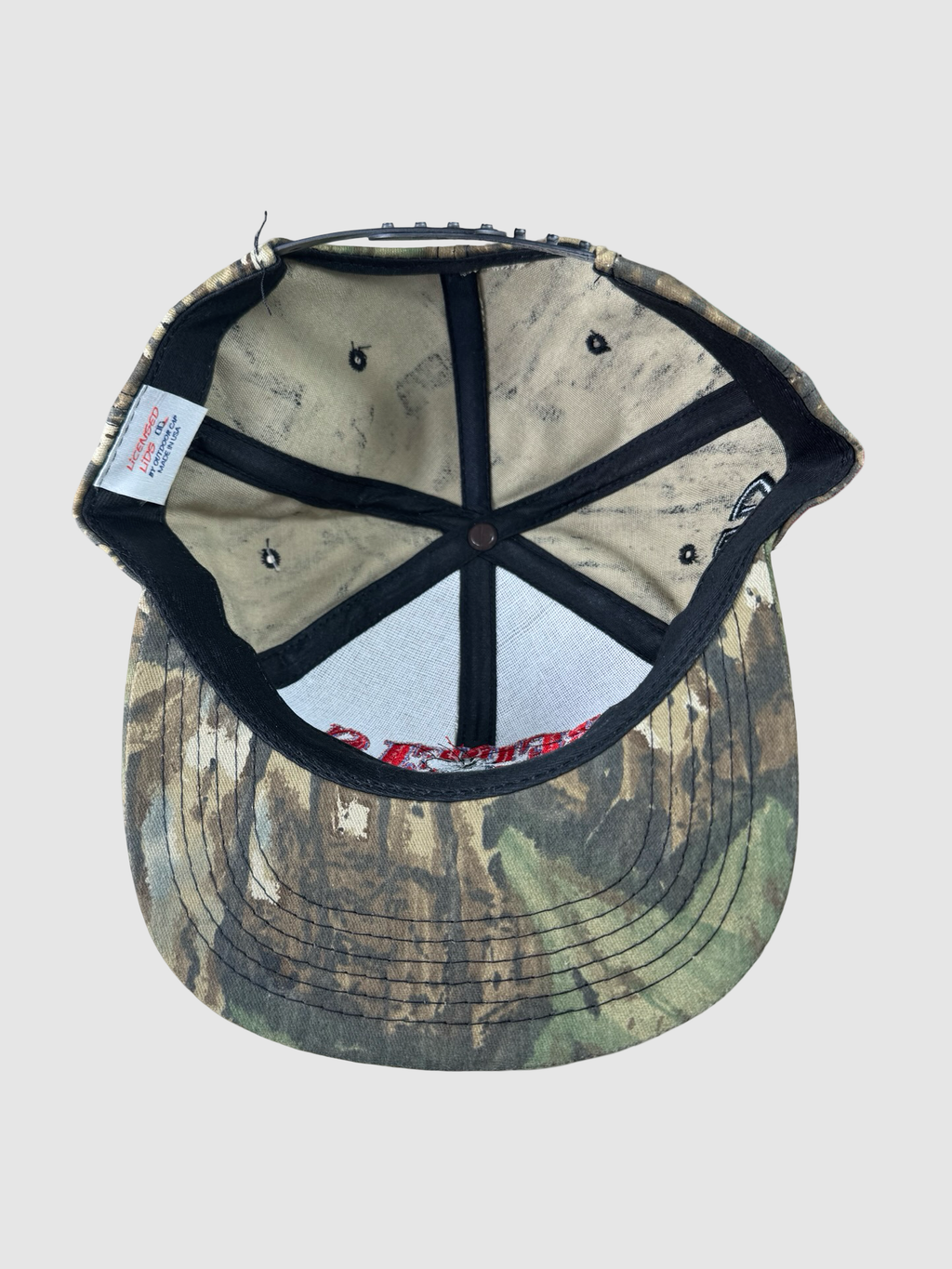 Ole miss vintage camo deadstock hat