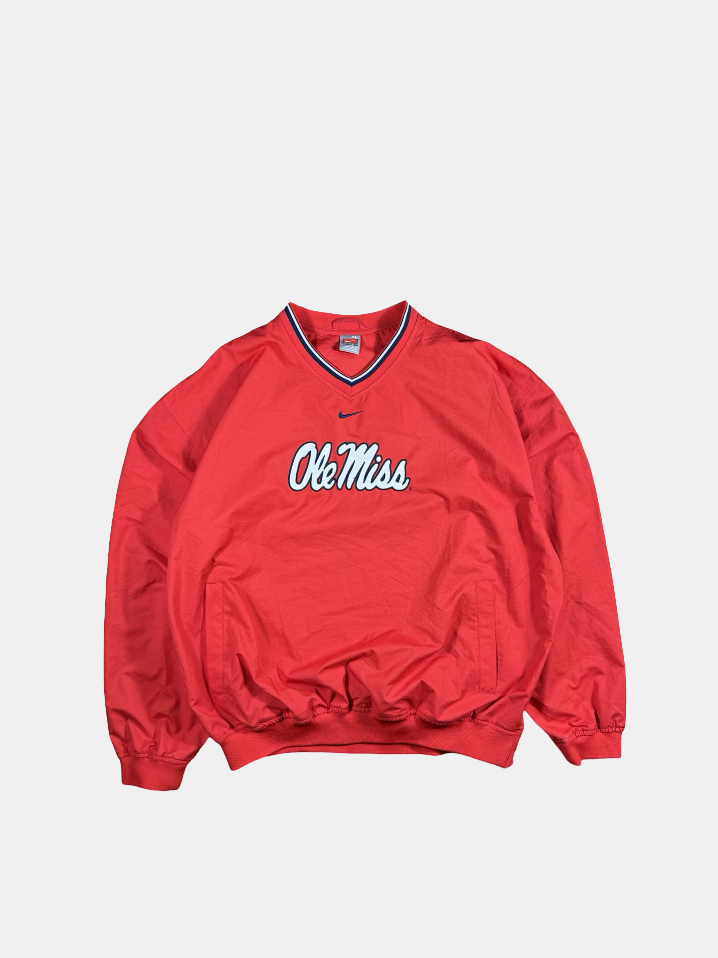 Vintage ole miss Nike pullover- xl