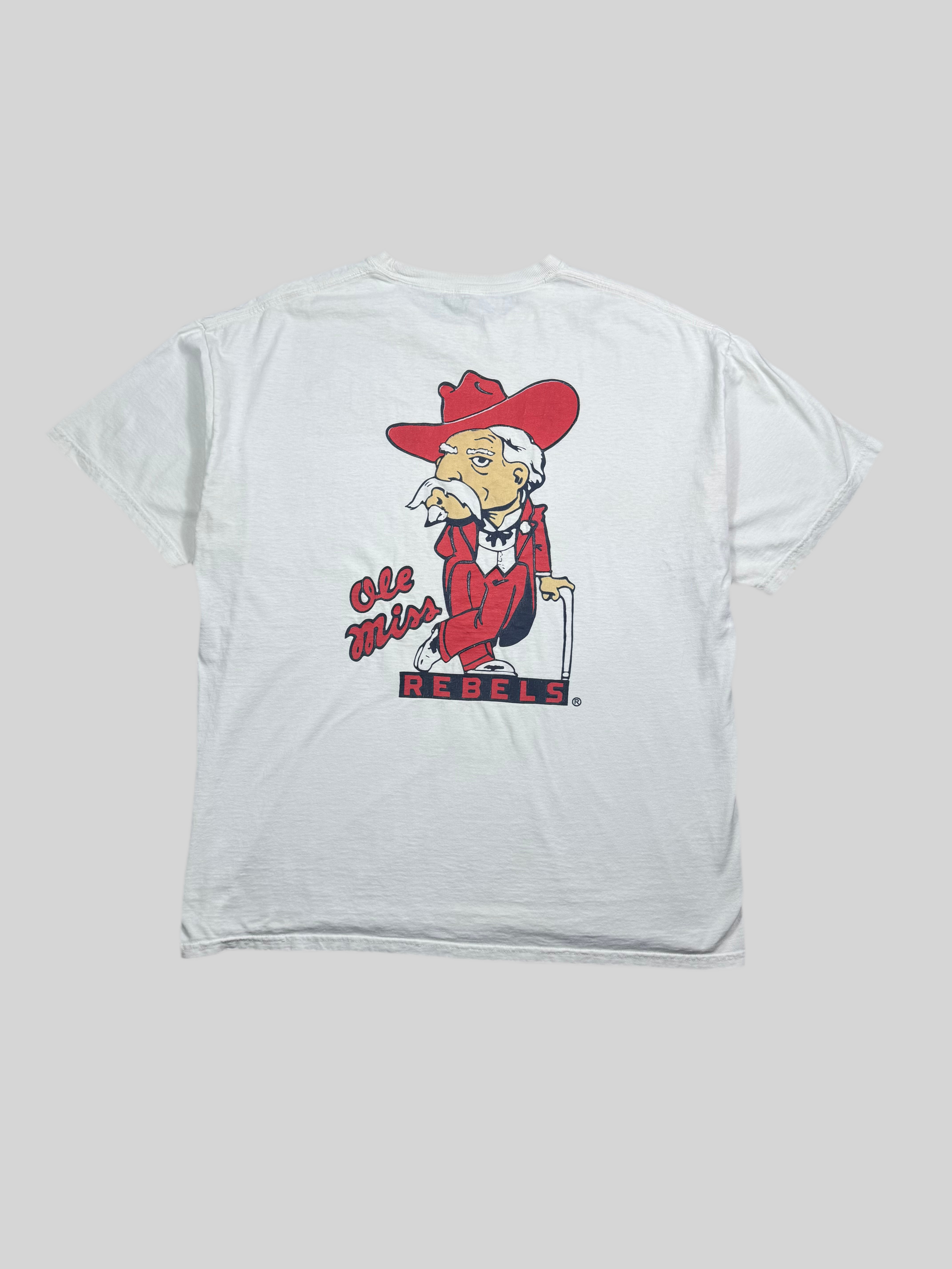 Vintage ole miss tee- L