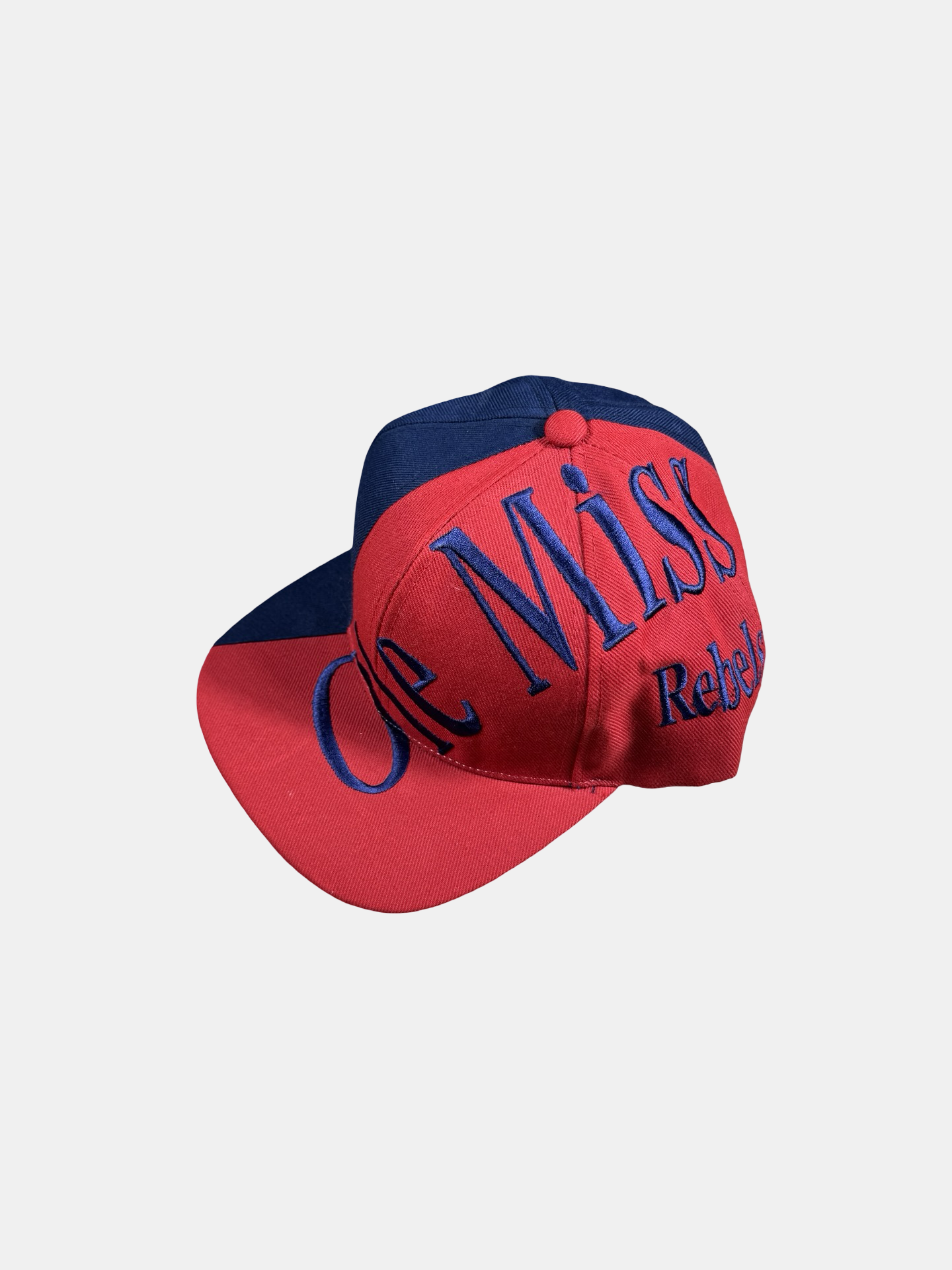 Vintage ole miss all over print hat