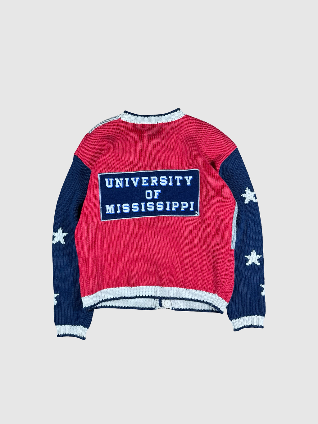 Ole Miss cardigan sweater- M