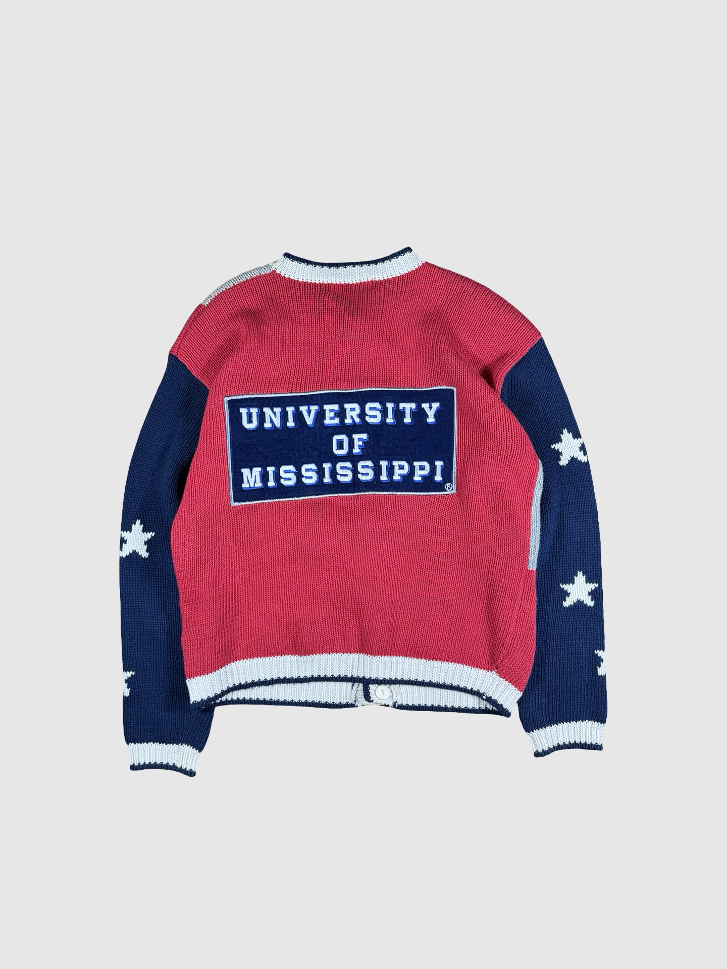 Ole Miss cardigan sweater- M