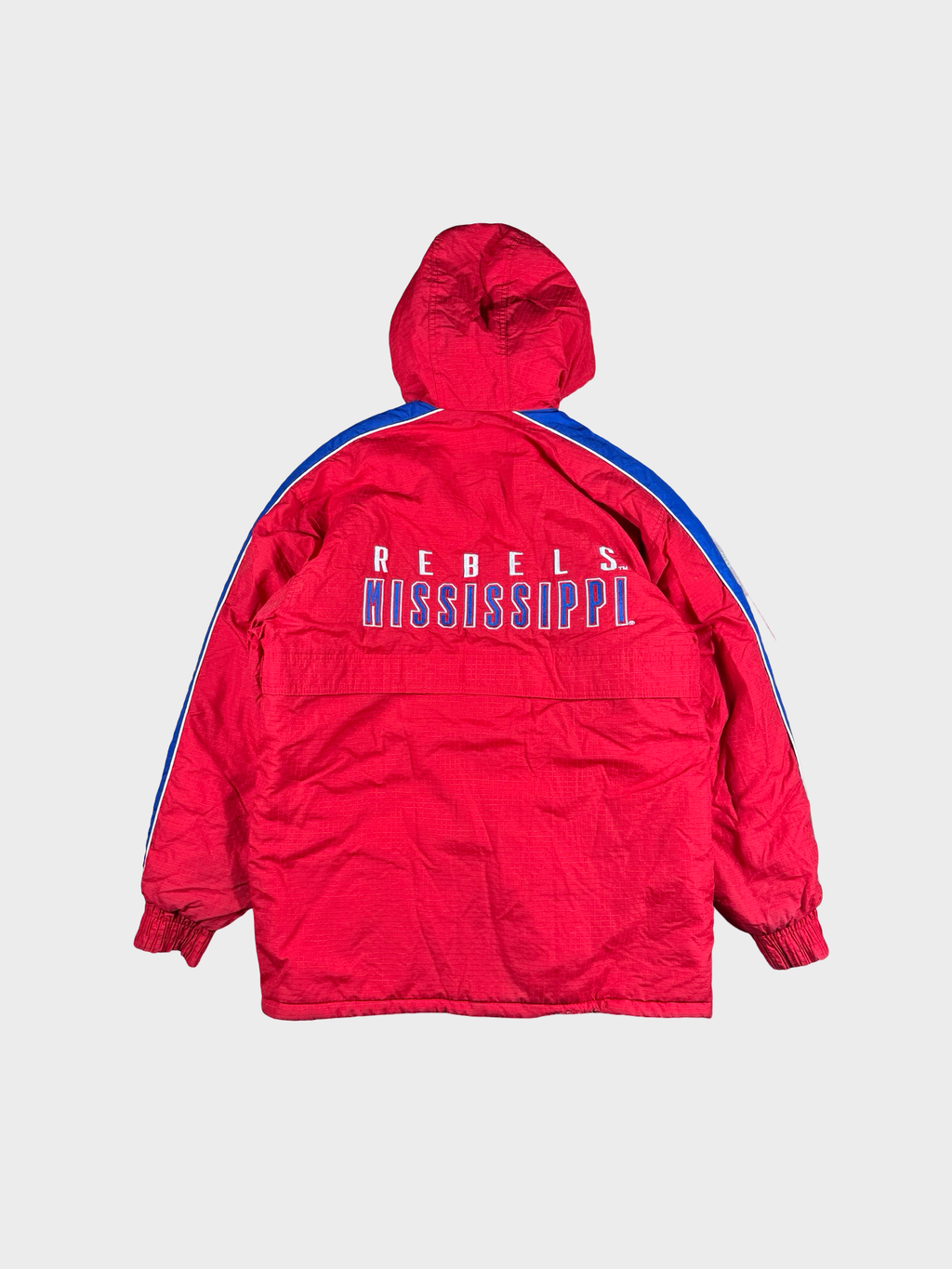 Ole Miss vintage Puffer Jacket-m/L