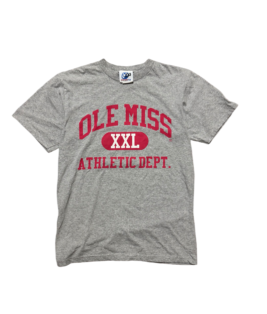 Ole Miss vintage athletic department tee- s/m