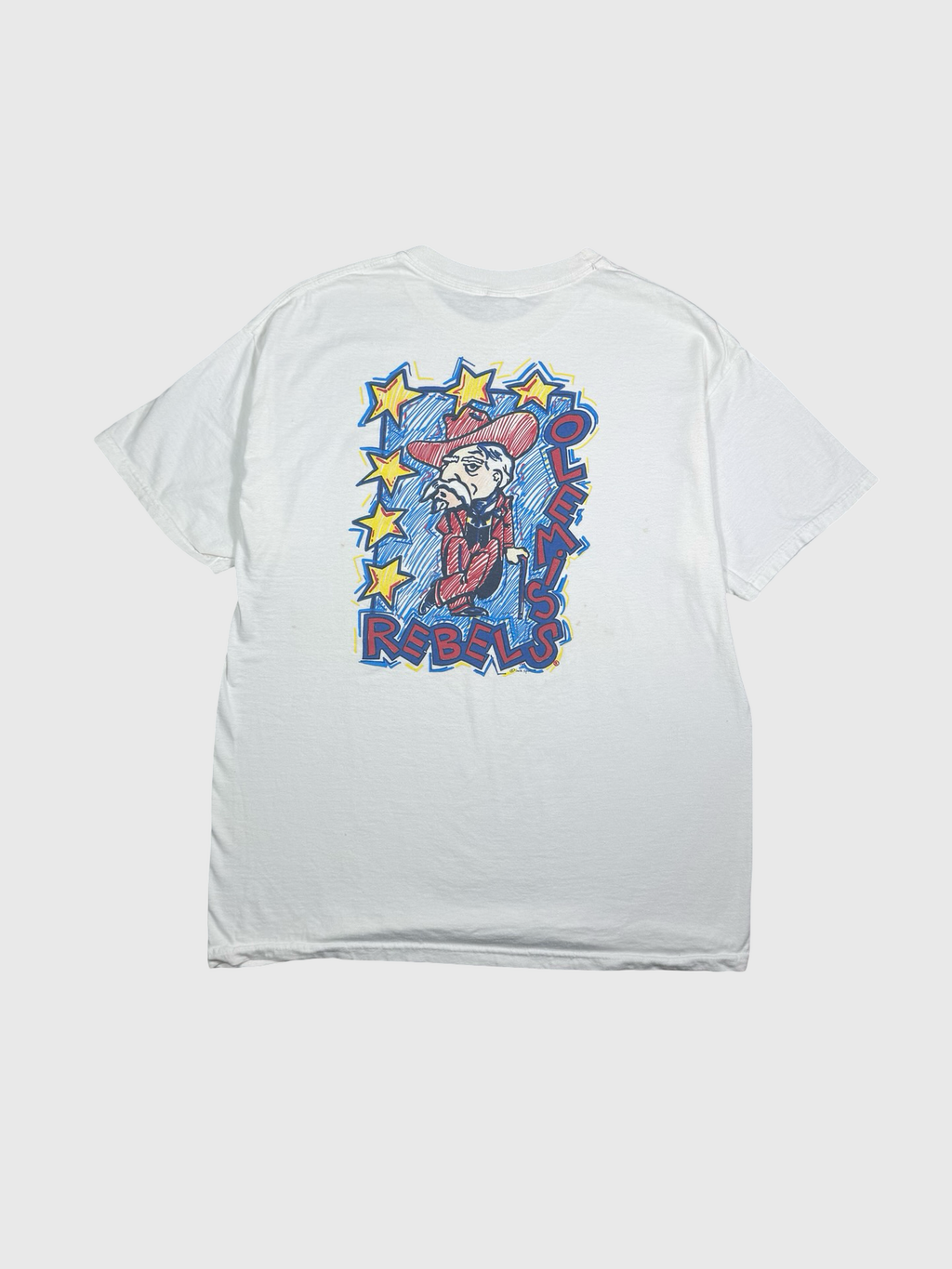 Vintage ole miss tee-L