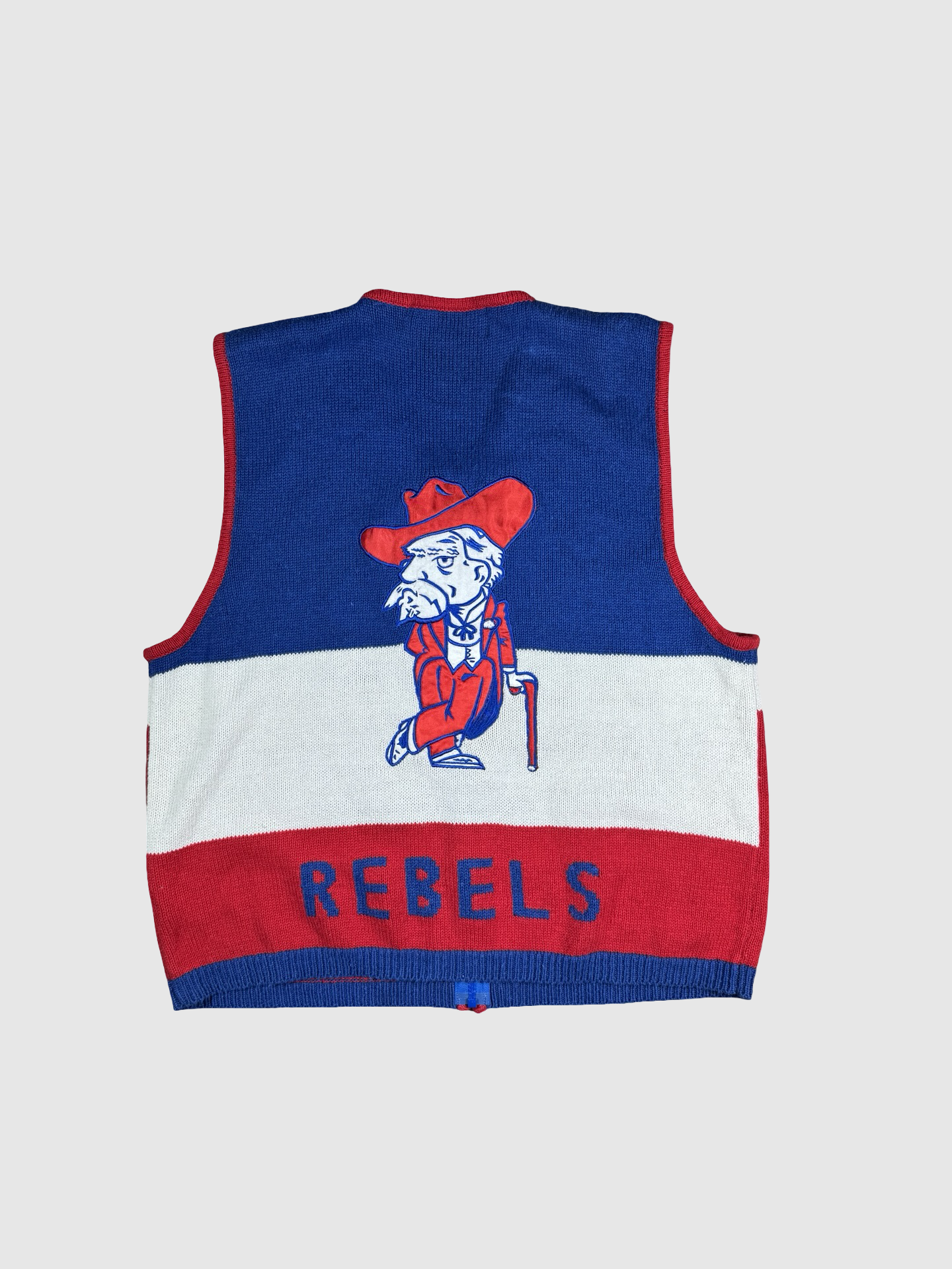 Ole Miss cardigan vest- L