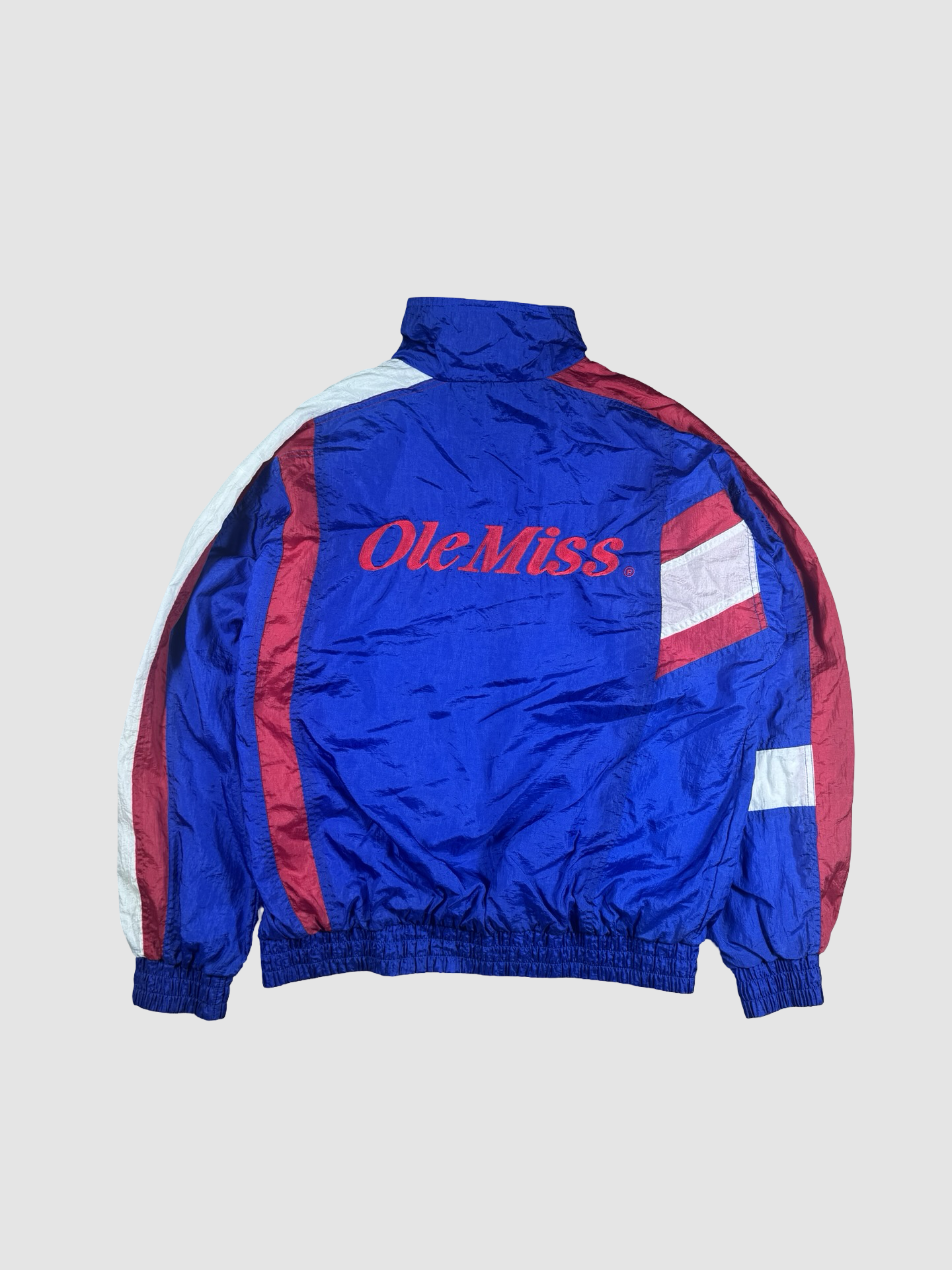 Vintage ole Miss windbreaker jacket- L