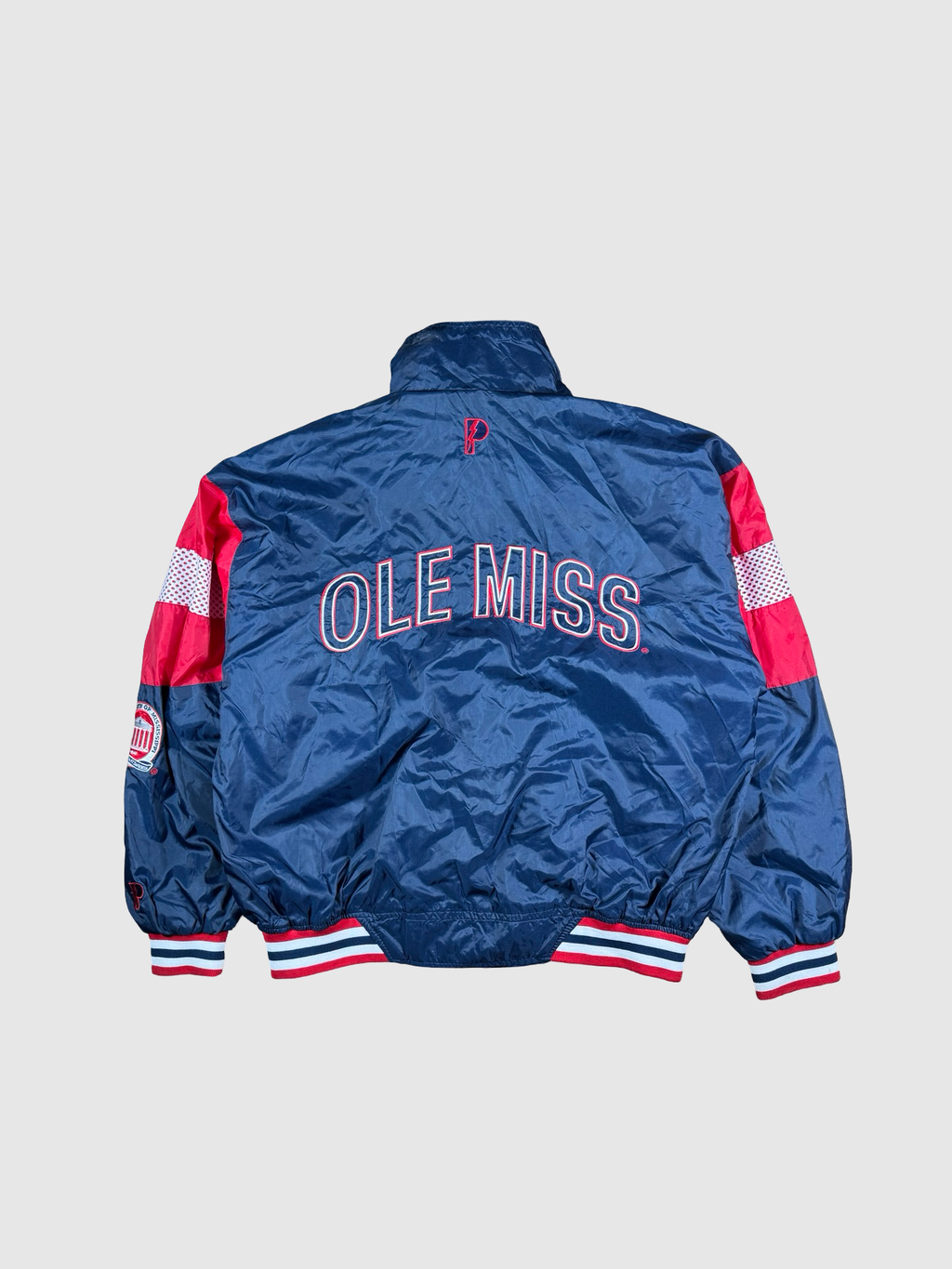 Vintage Ole Miss windbreaker jacket- L