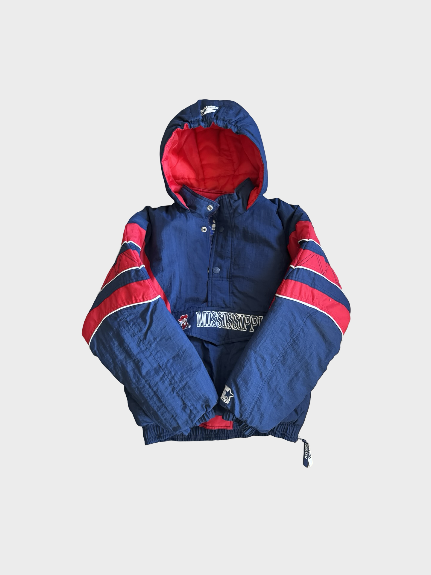 Vintage ole miss starter jacket-S