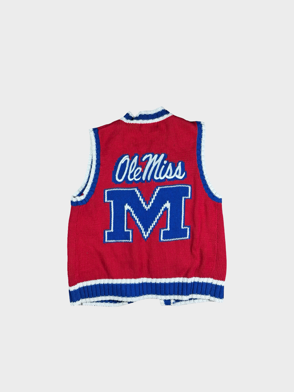 Vintage ole miss cardigan sweater- L