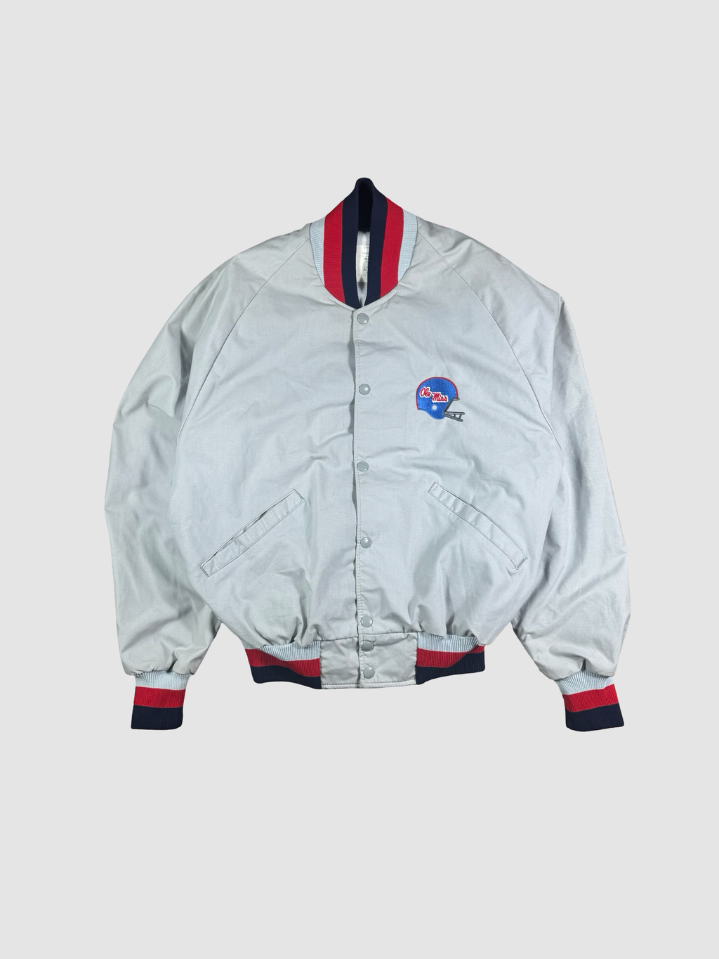 Vintage 80’s ole miss bomber jacket- m/l