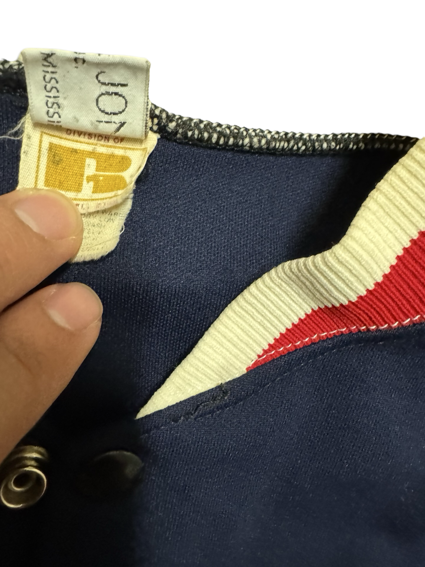 Ole Miss 70’s football bomber jacket- M