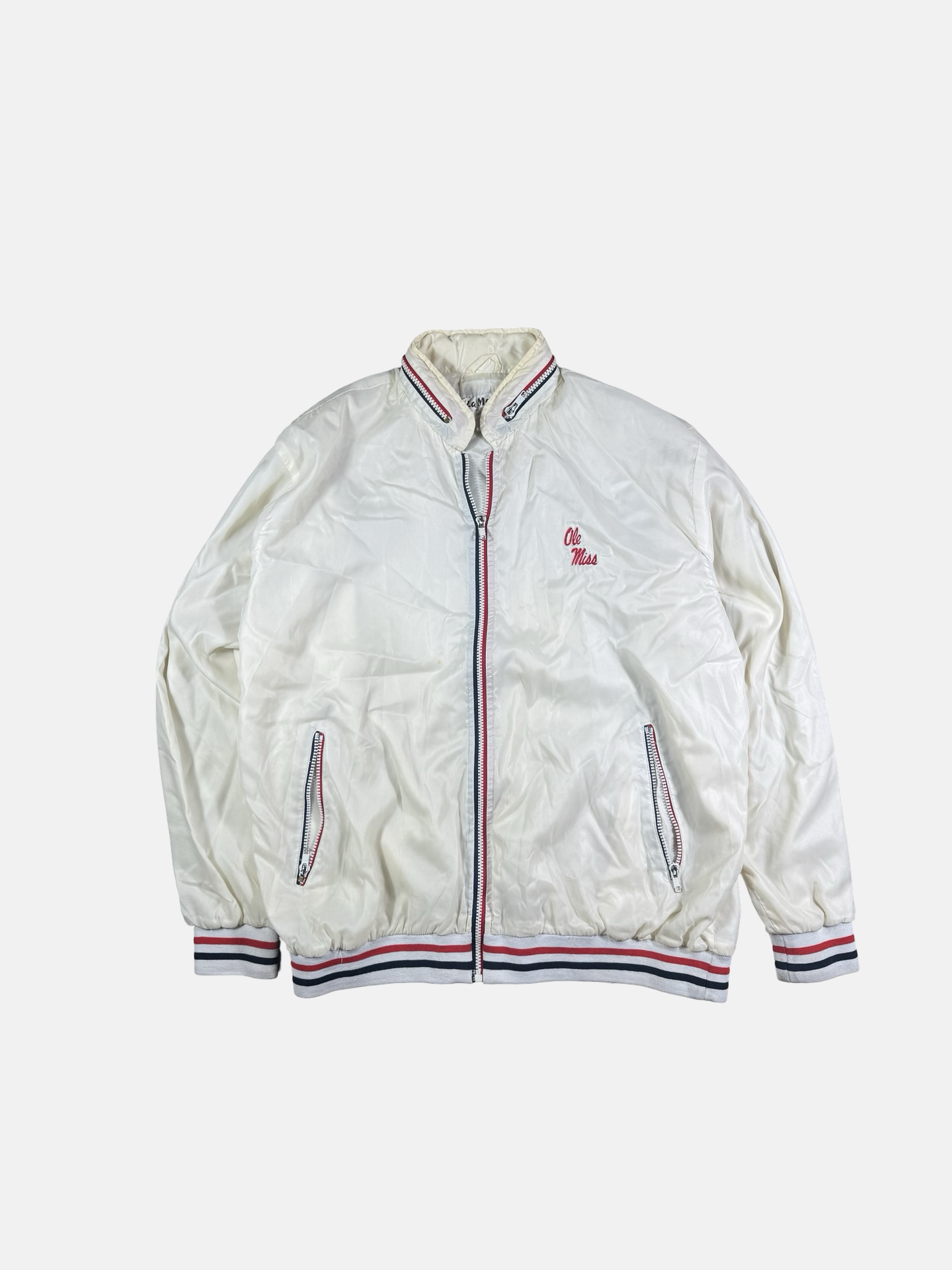 Vintage Ole Miss 80s jacket- L
