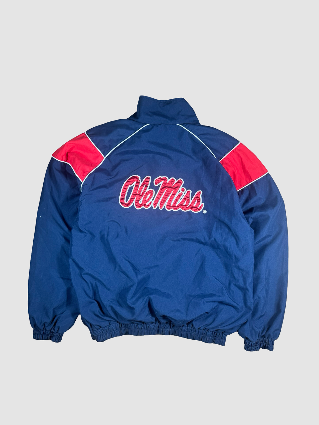 Vintage ole miss quarter zip pullover- M