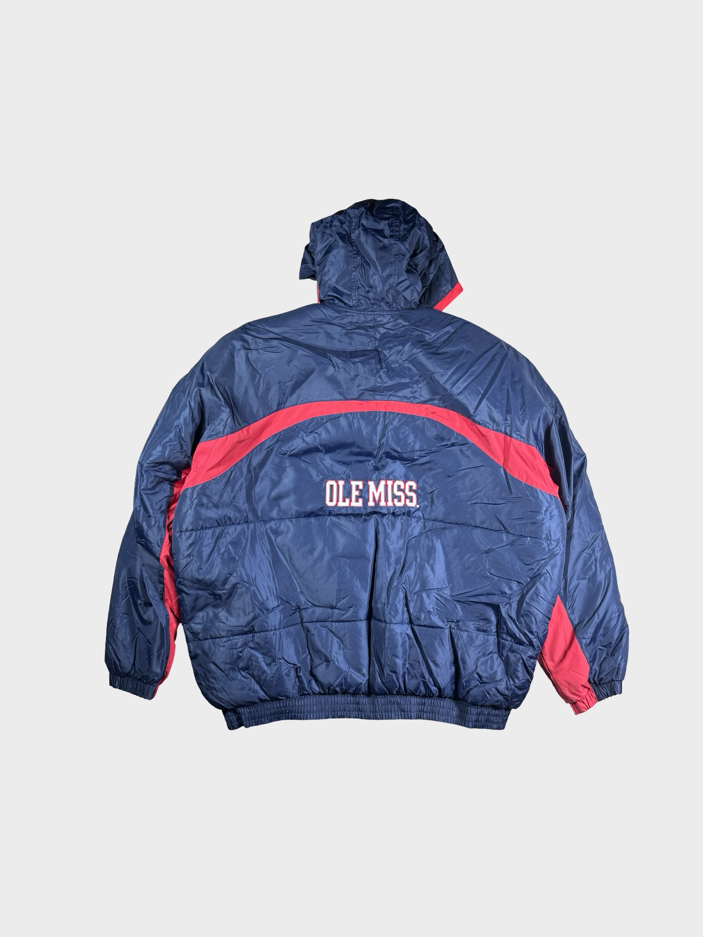 Vintage Ole Miss puffer jacket- xl