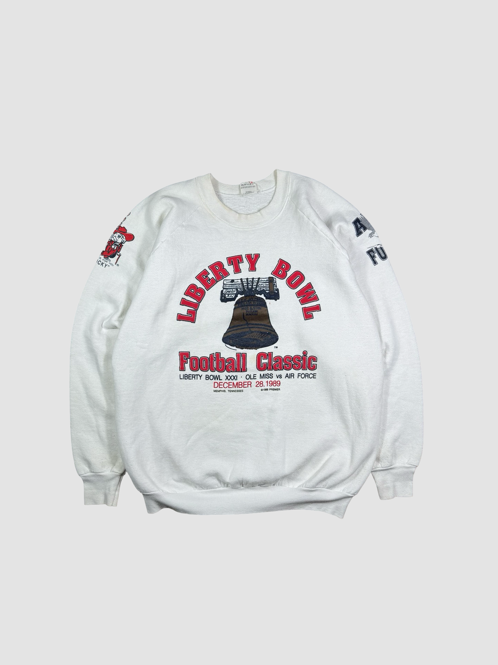Vintage ole miss sweatshirt- L