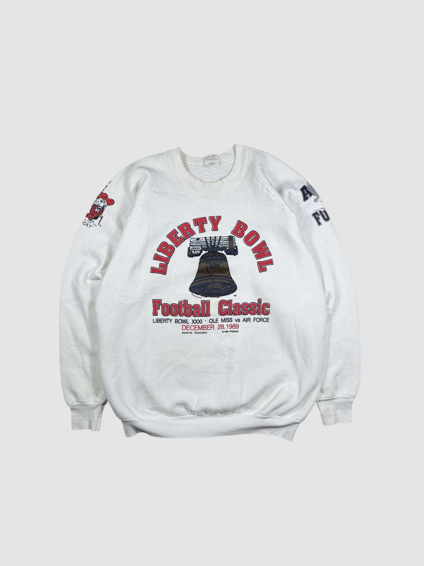 Vintage ole miss sweatshirt- L