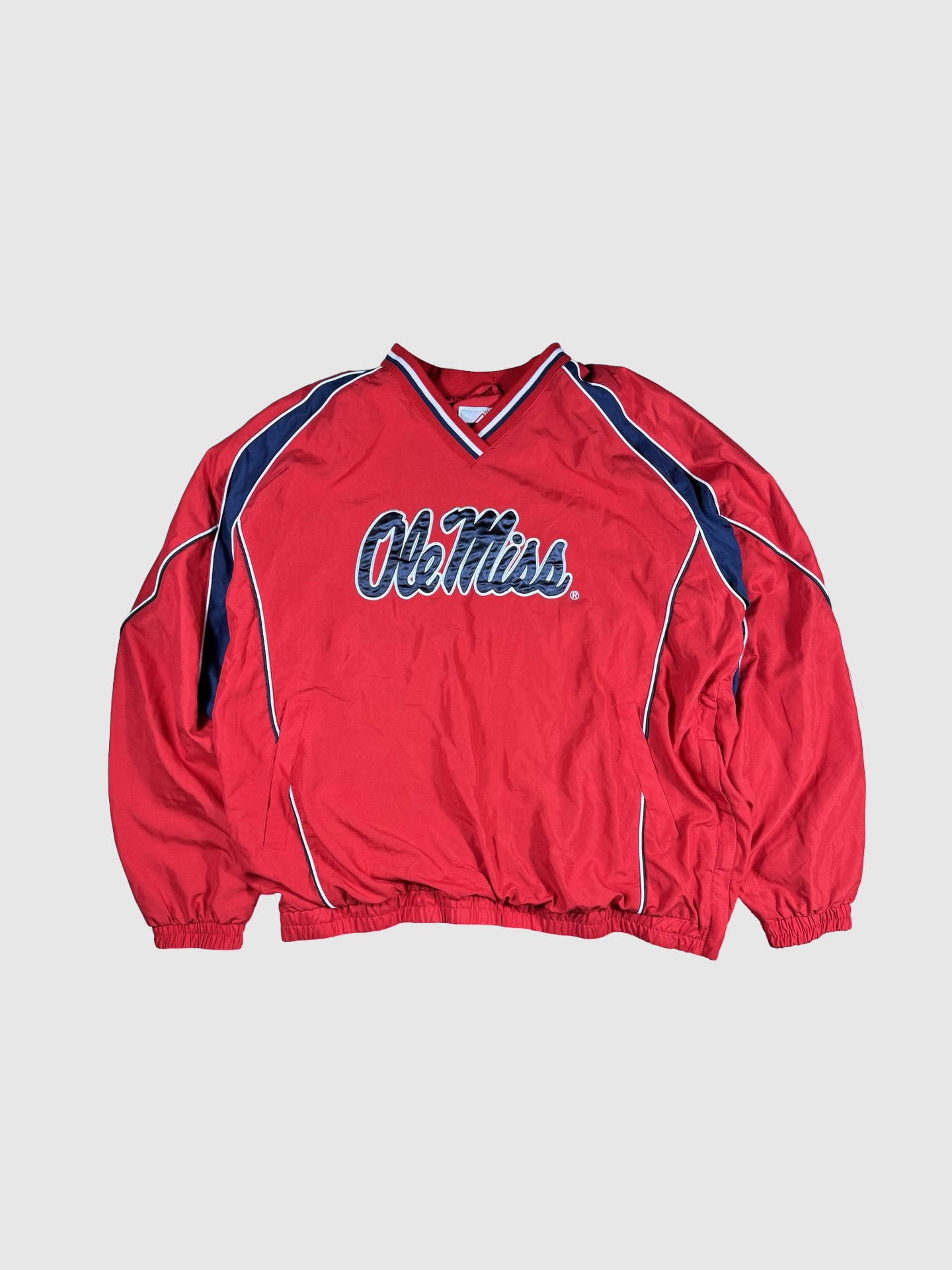 Vintage ole Miss windbreaker- m