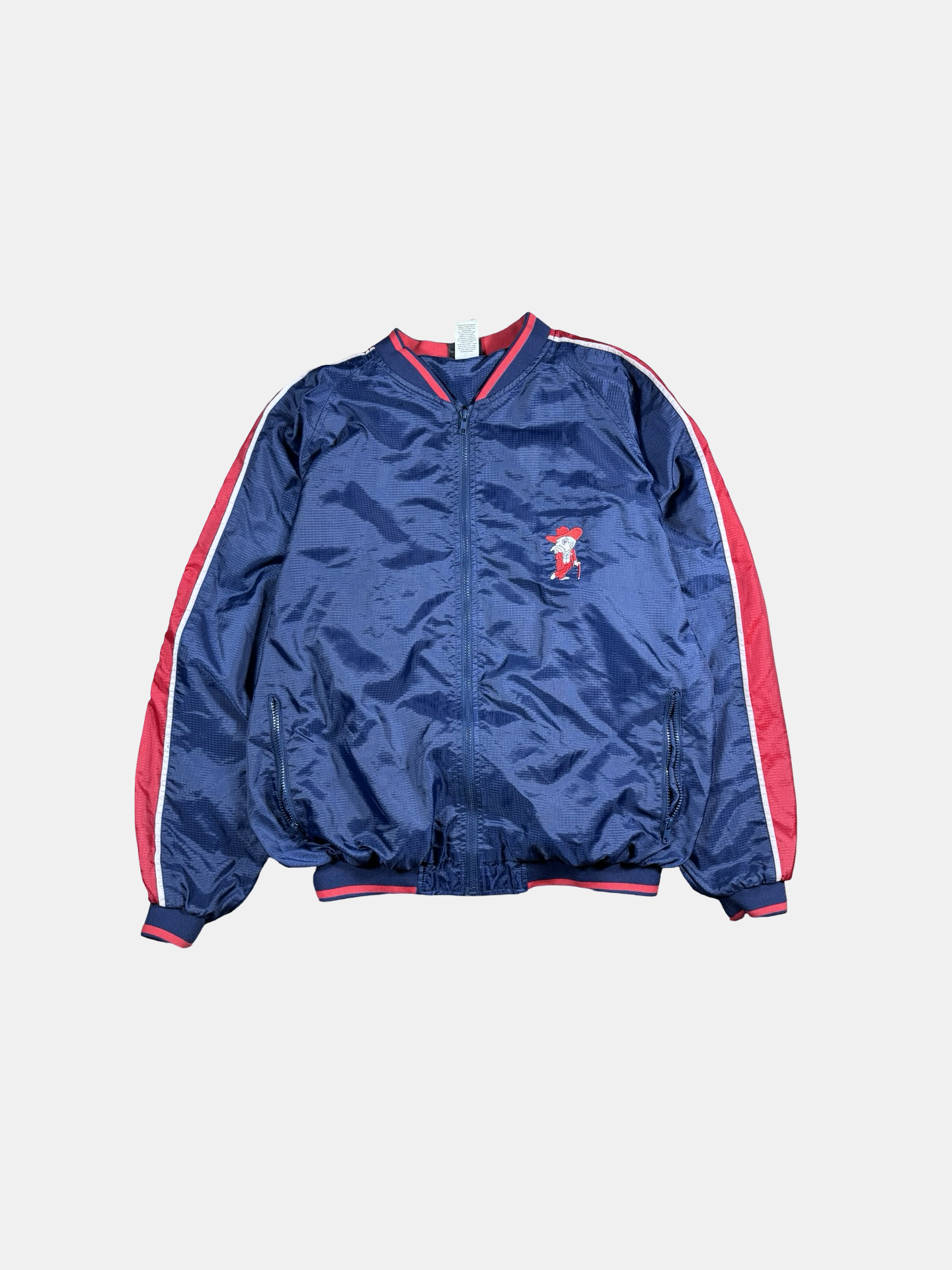Vintage ole miss sweatshirt full zip- L